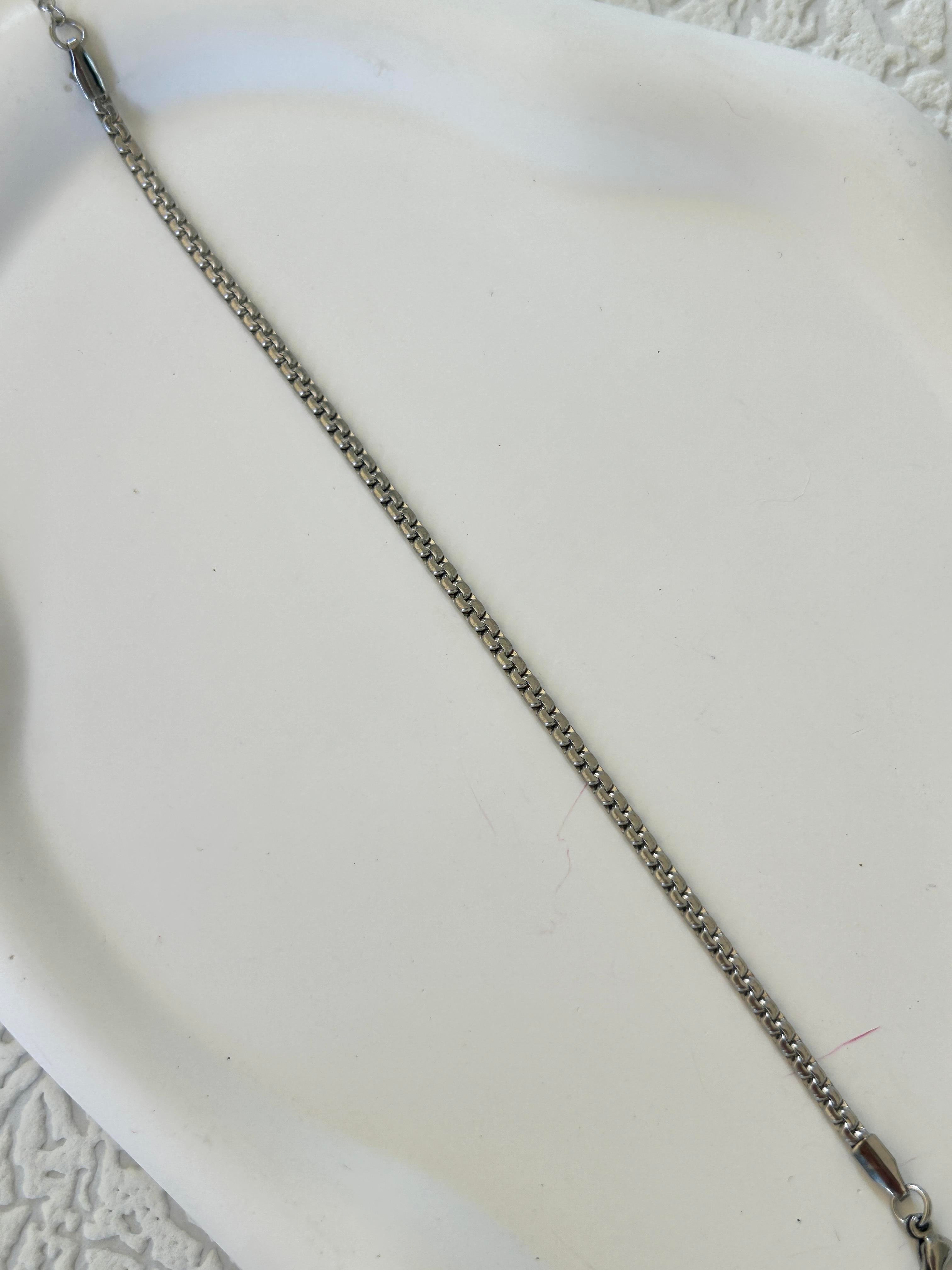 İtalyan Zincir Çelik Bileklik