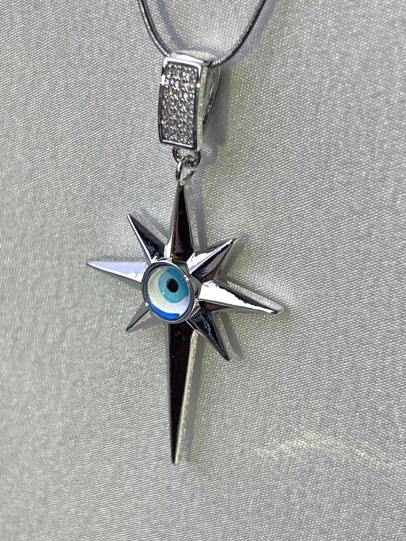 KUTUP YILDIZI SİLVER KOLYE