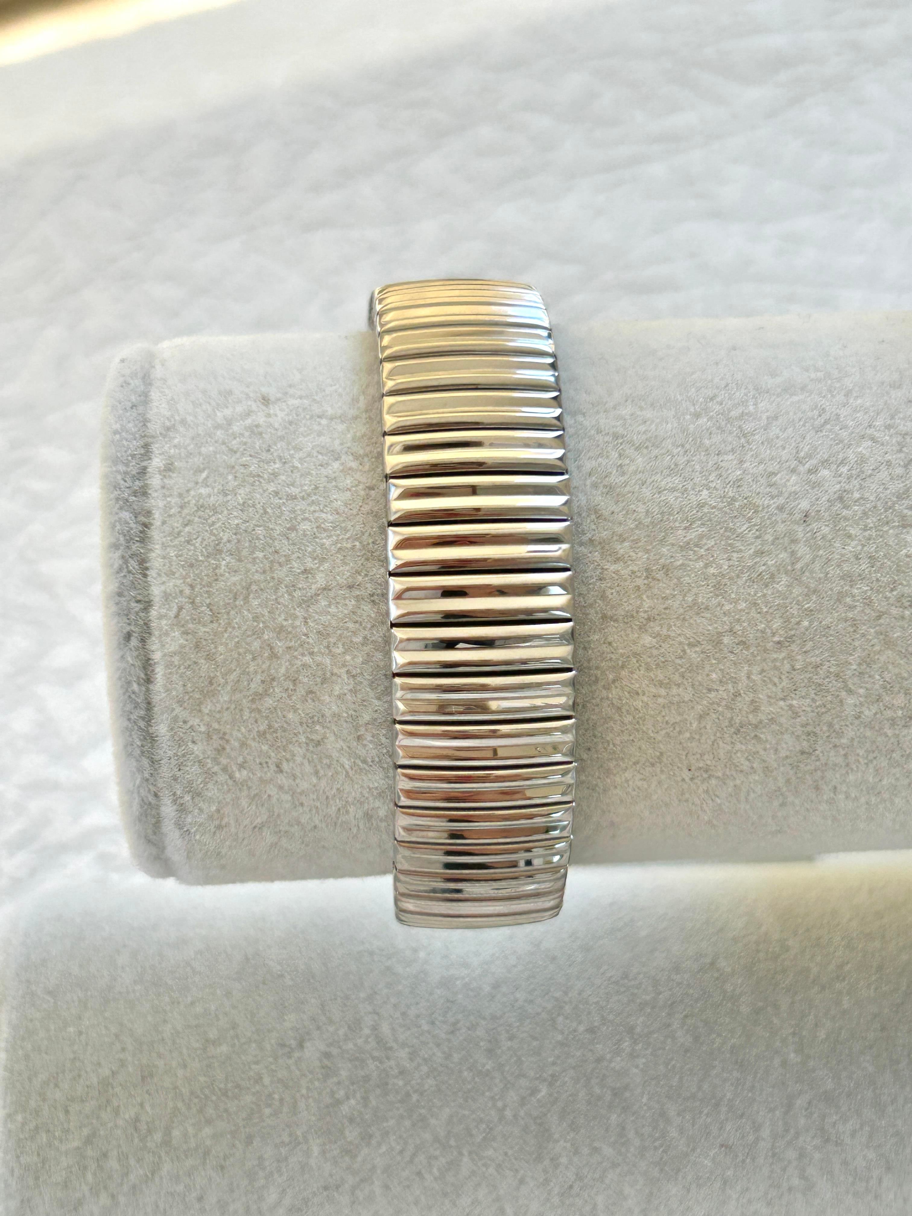 Lastikli Kalın Çelik Bileklik