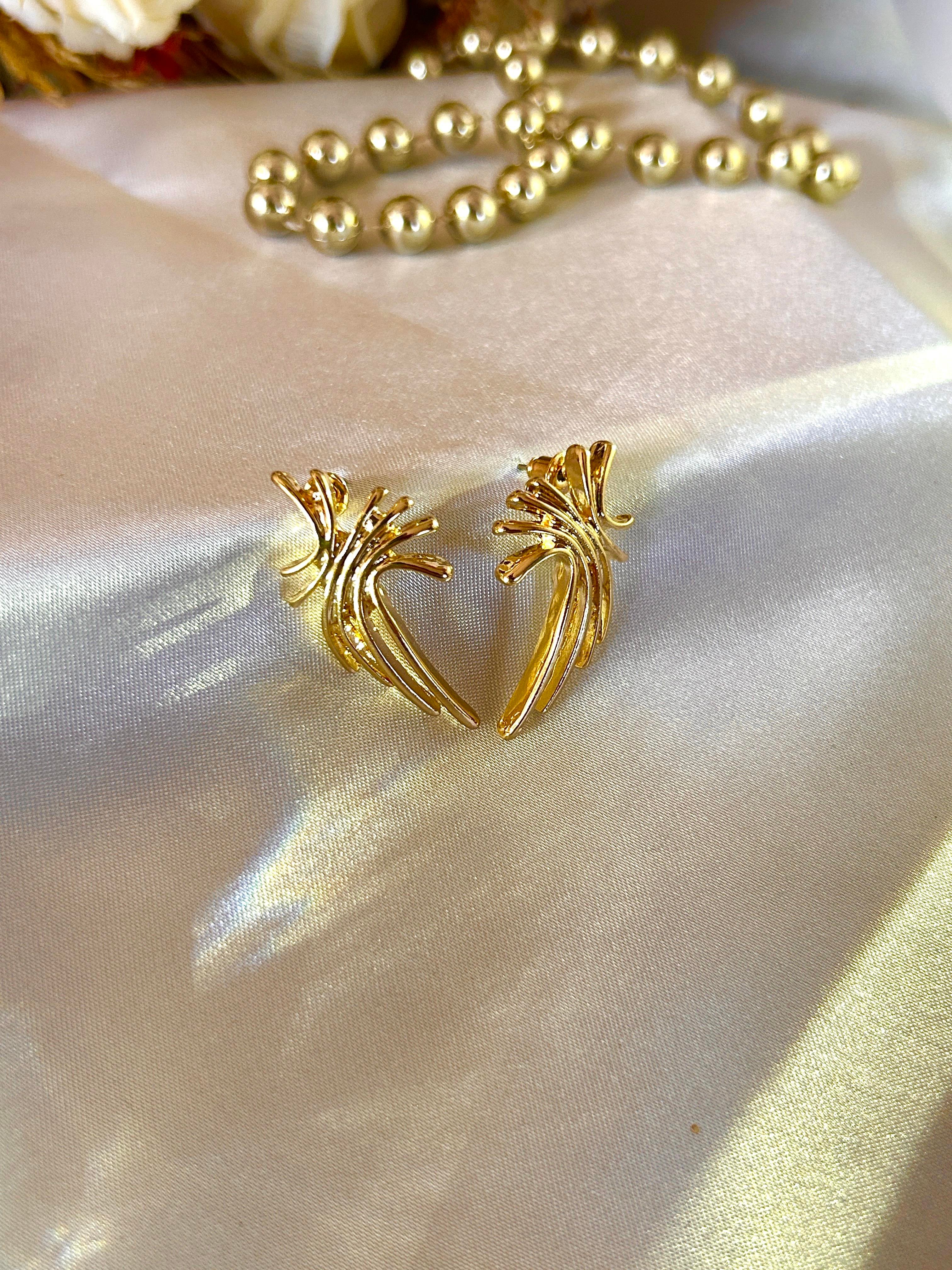 ÖRÜMCEK GOLD KÜPE