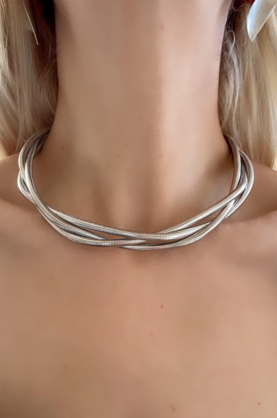 Özel Seri Silver Choker