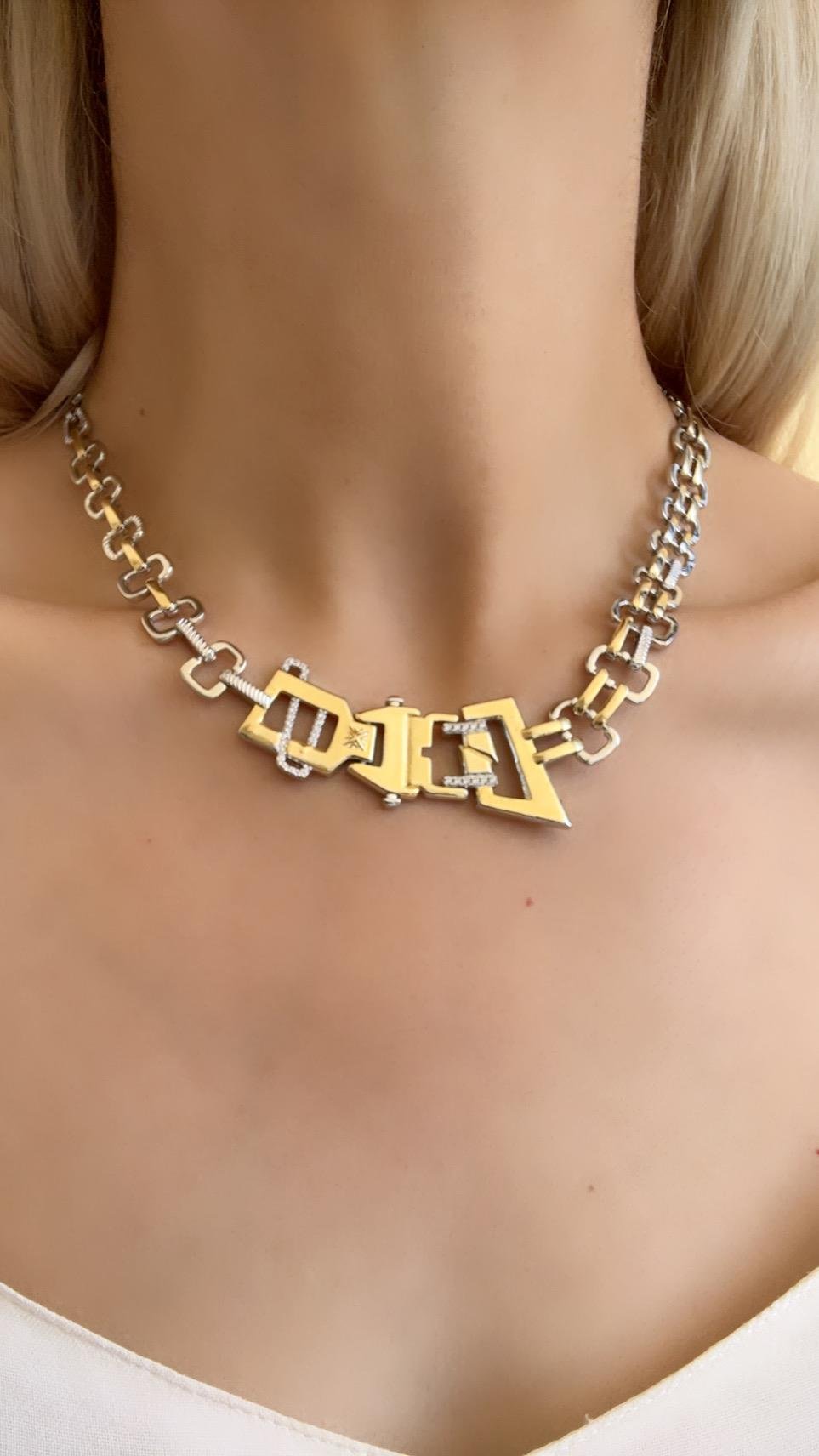 Premium Asimetrik Model Kolye