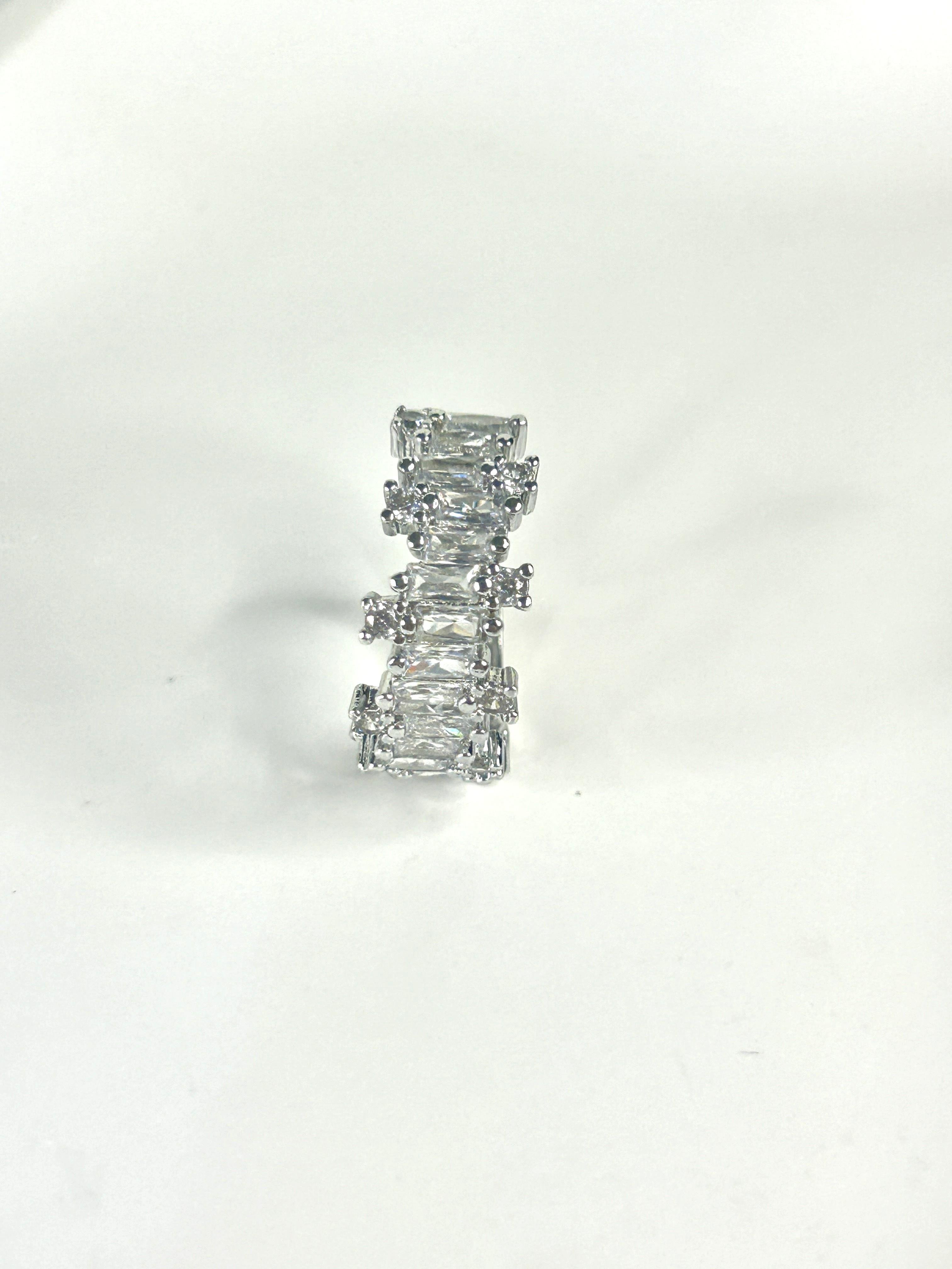 Premium Zirkon Taşlı Silver Yüzük