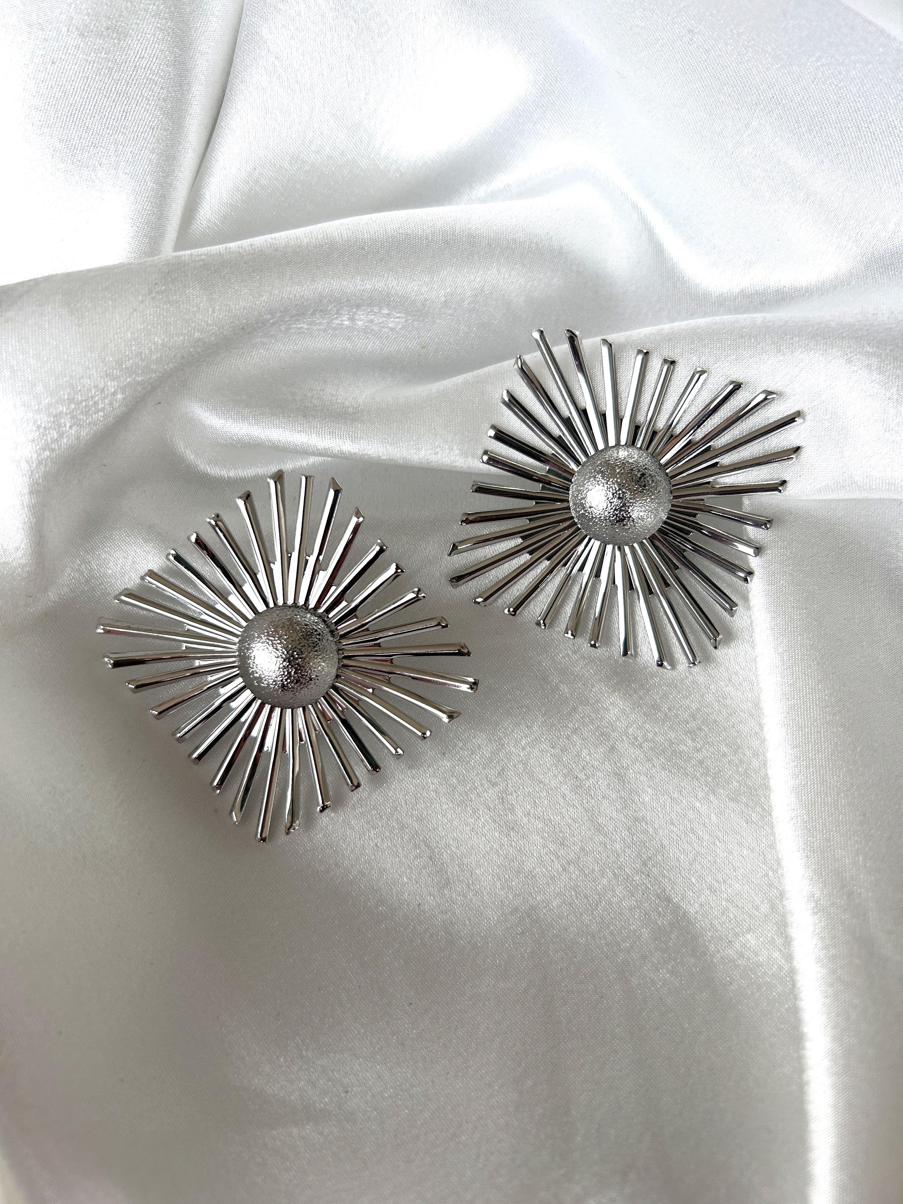 SİLVER VİNTAGE ÇELİK KÜPE