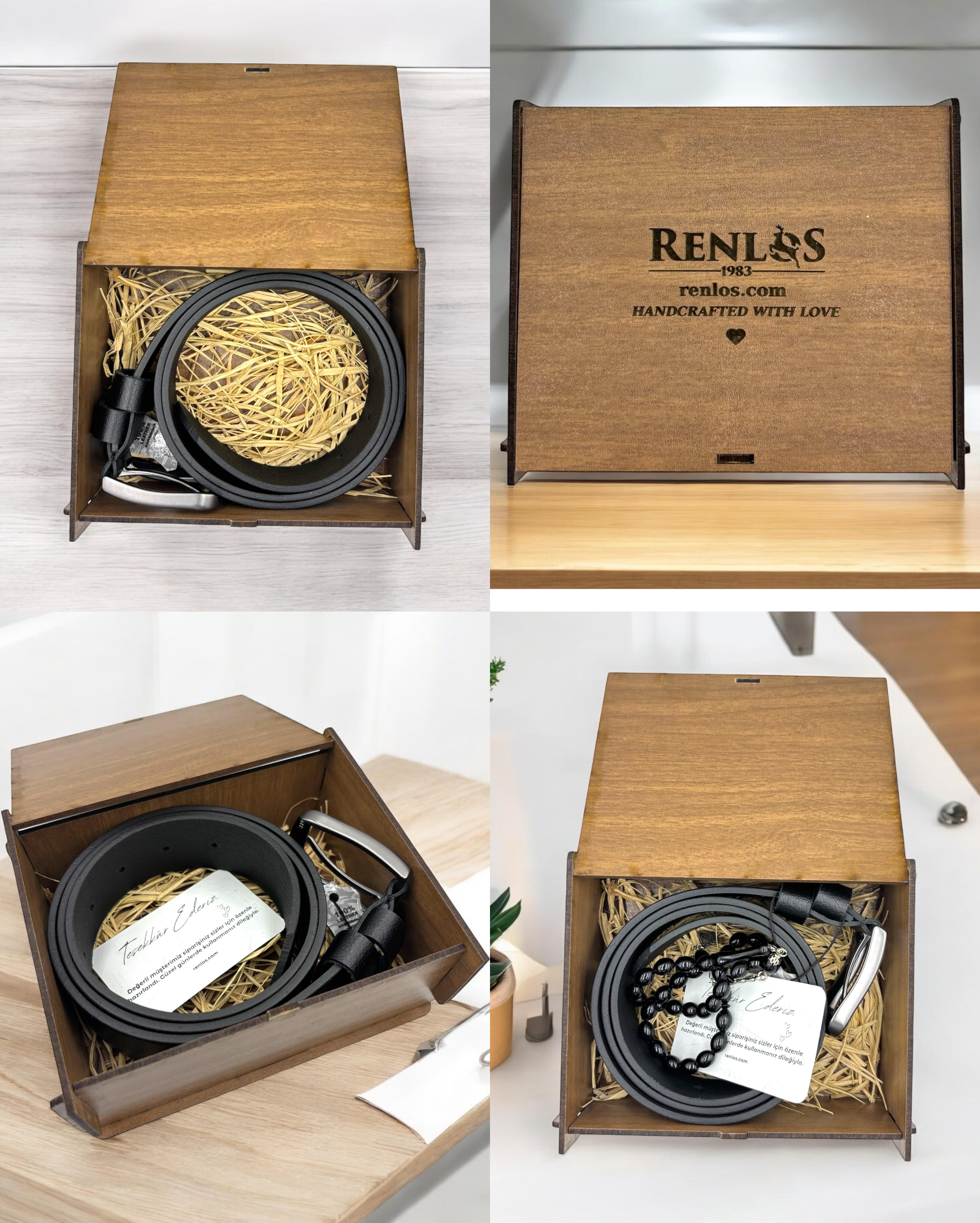 RENLOS Erkekler İçin Şık ve Minimalist Siyah Deri KemerKEMERRENLOSRENLOS Erkekler İçin Şık ve Minimalist Siyah Deri Kemer