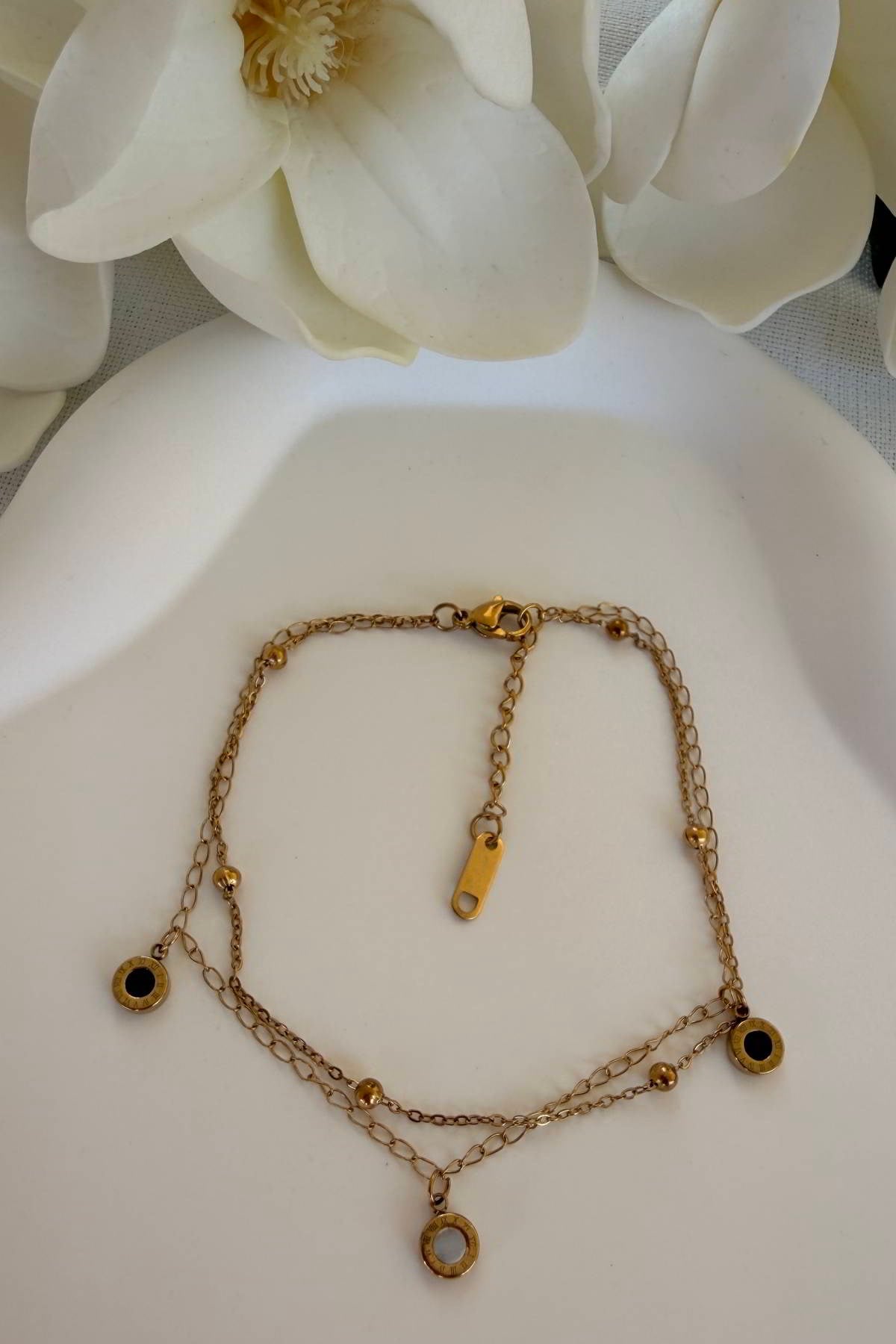 Çelik Gold Sedefli MRK Halhal