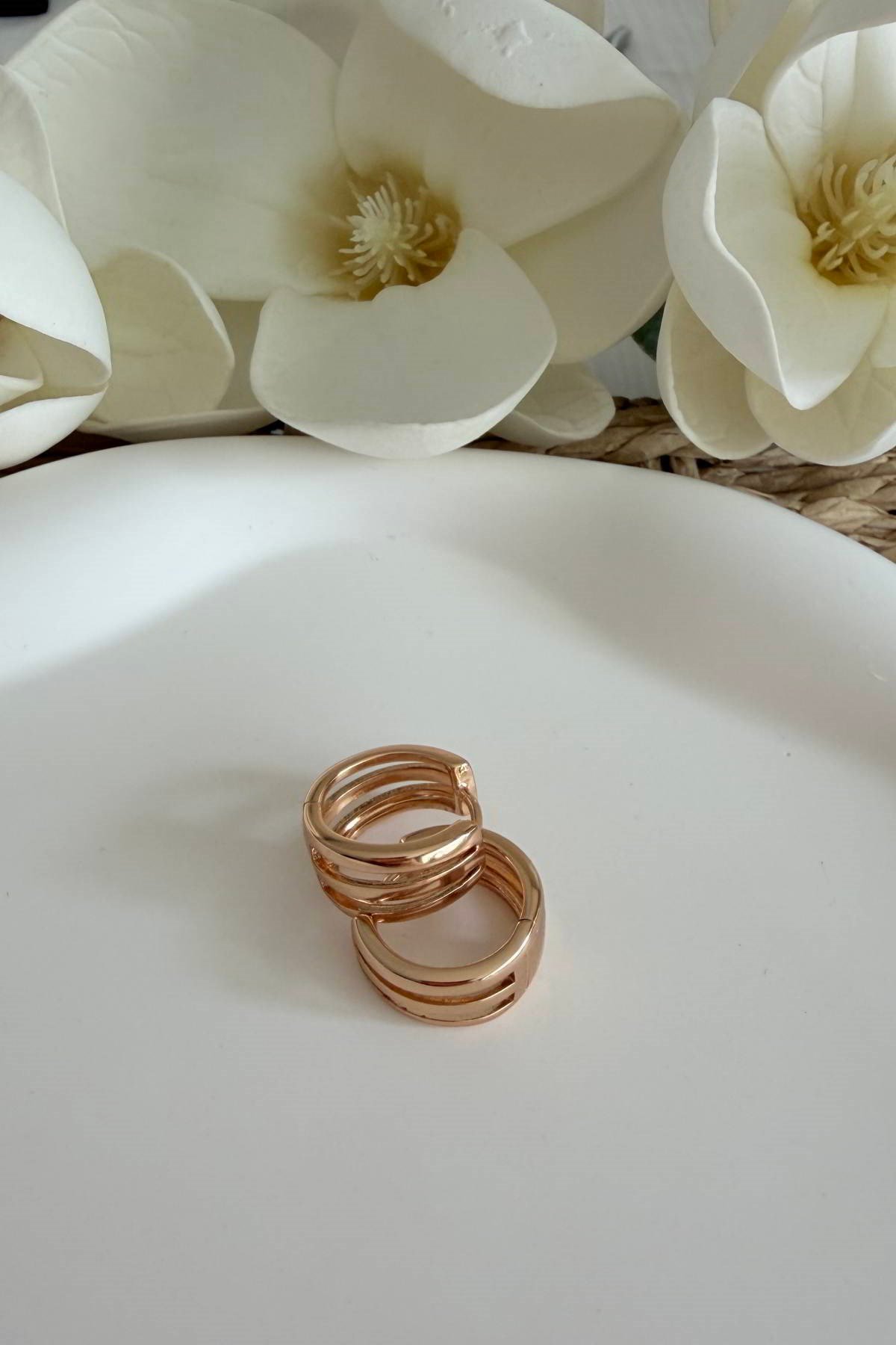 Xuping Rose Stil Küpe