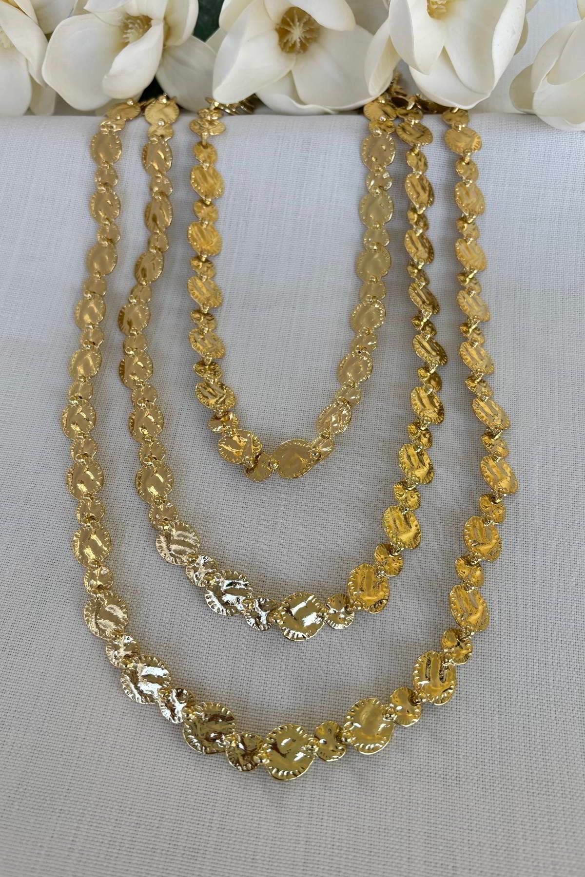 ZR Üçlü Para Kolye