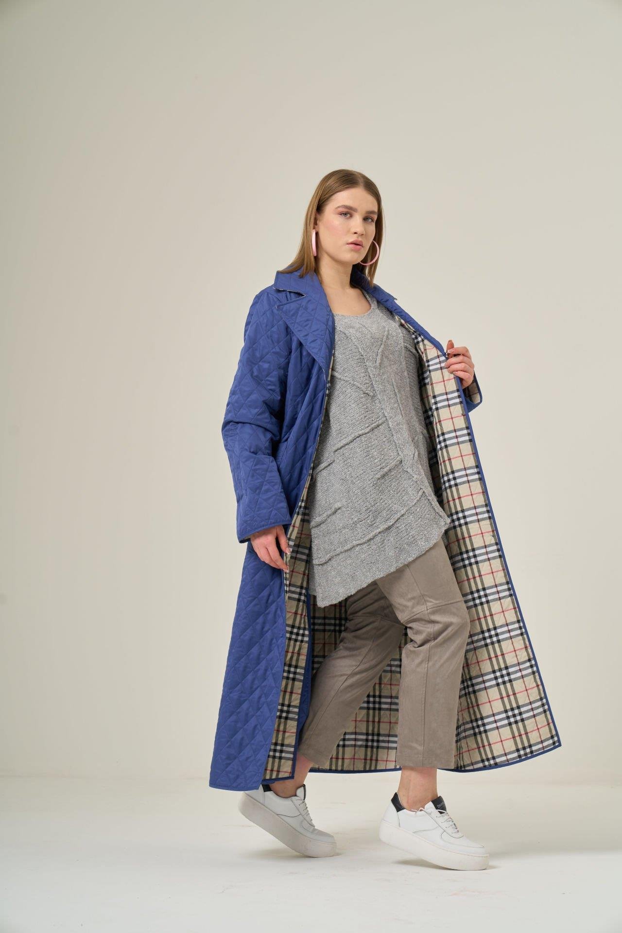 Mavi Trench Coat