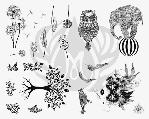 Screen Styler Designs DESIGNER SILKSCREEN STYLIZED DESIGNS DSS-0116