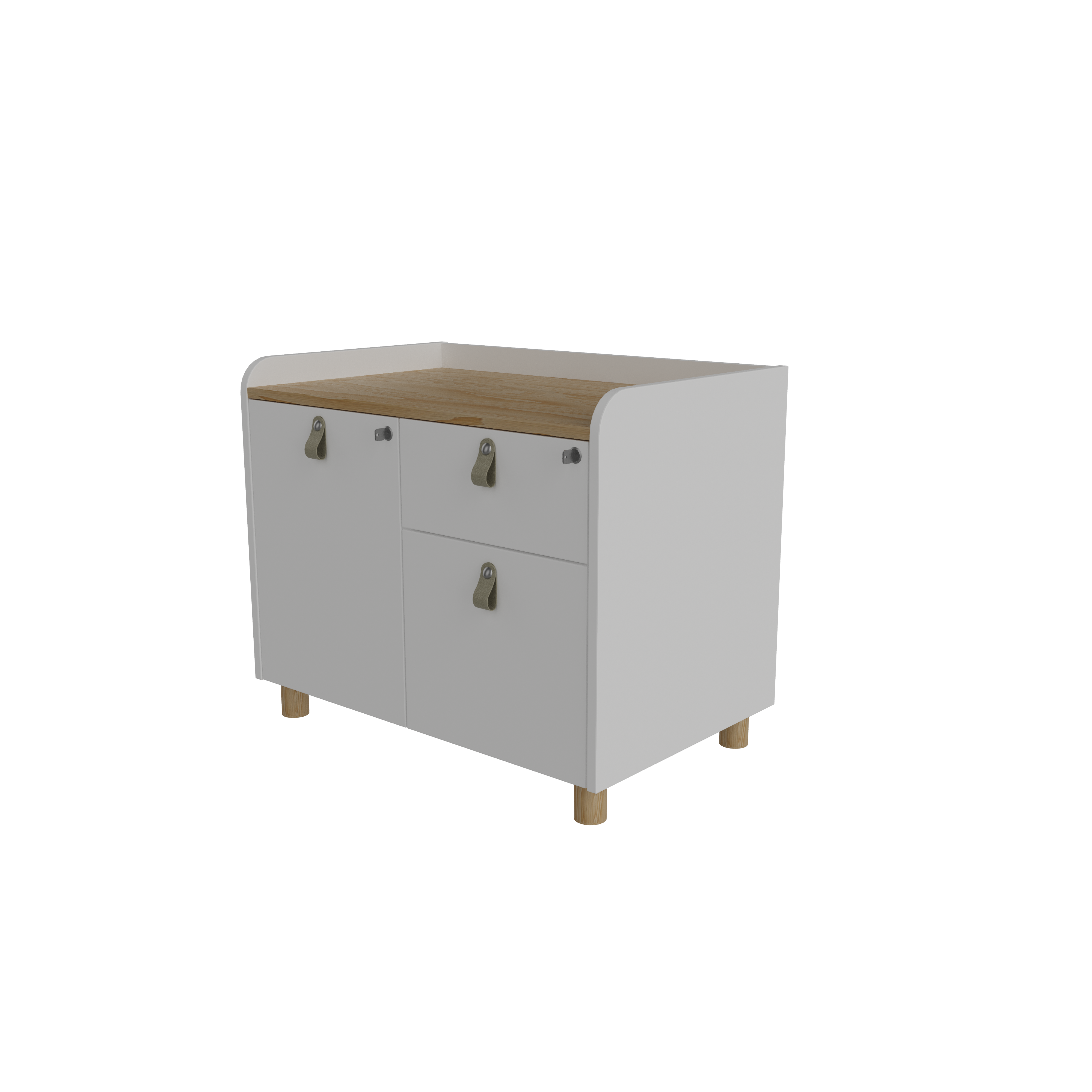 Aura İki Çekmeceli Etajer