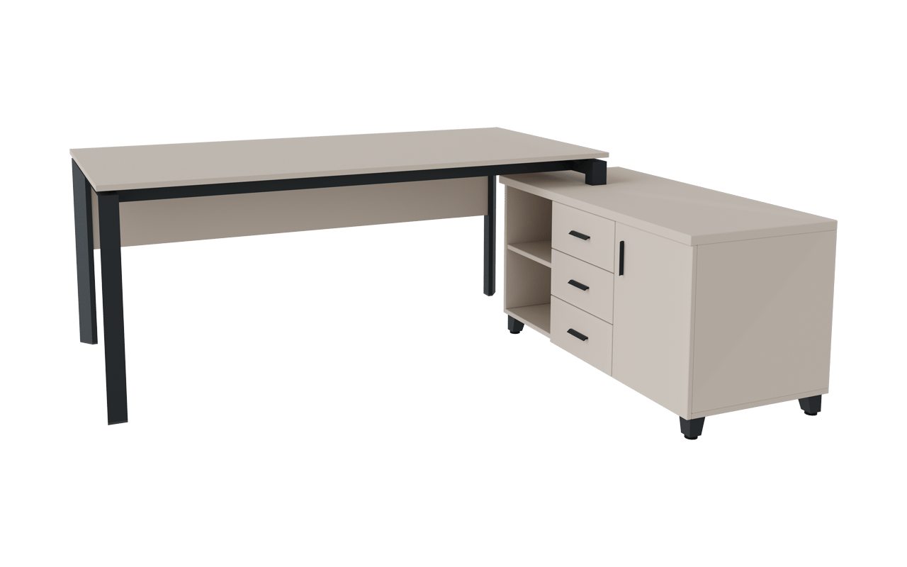 Ferro Sağ Konsollu Masa