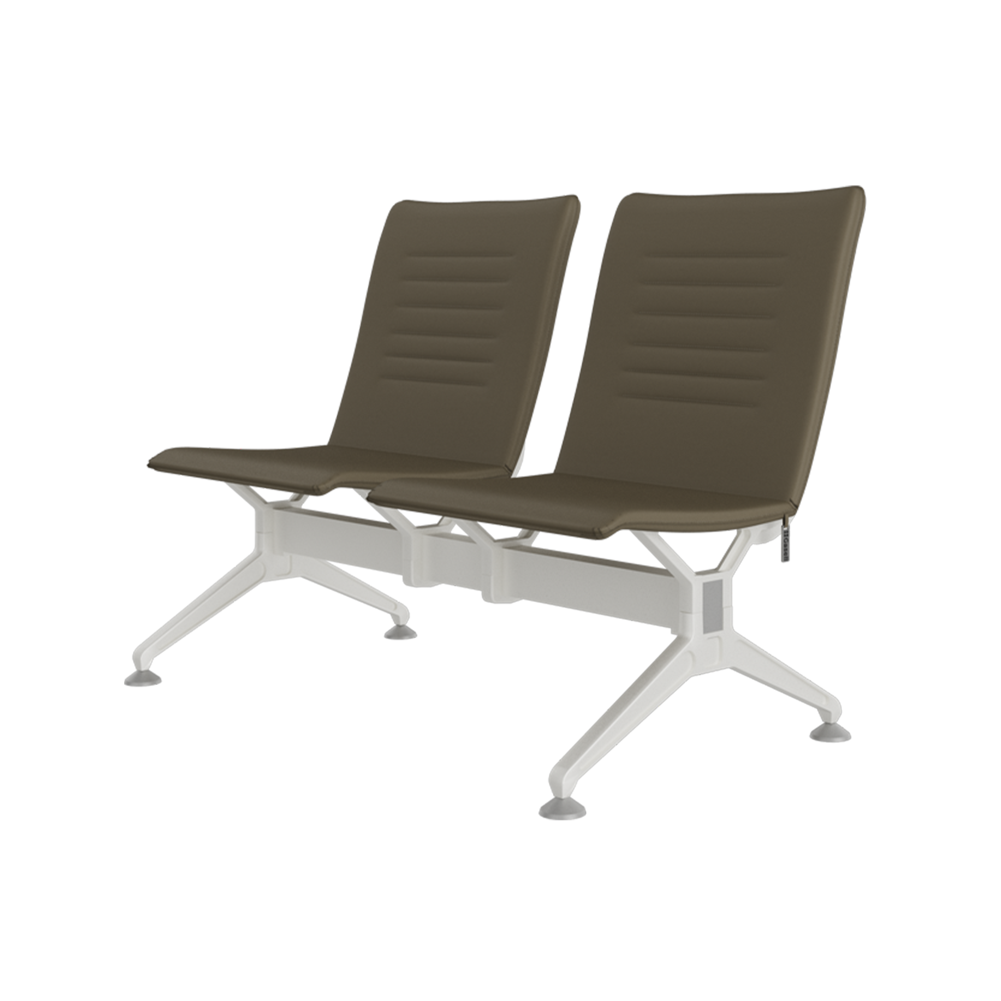 Hub İkili Kolsuz Bekleme Koltuğu