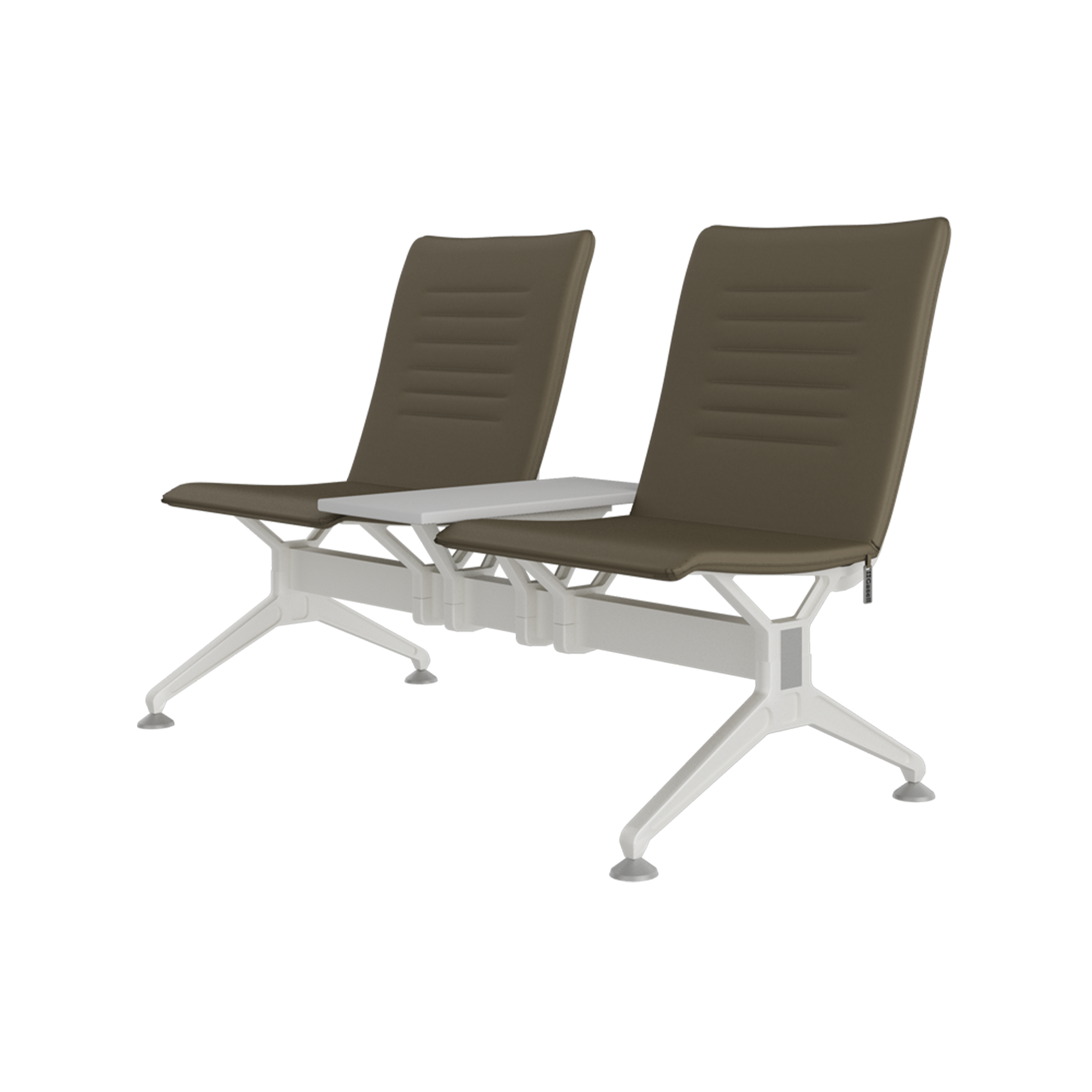 Hub İkili Kolsuz Orta Sehpalı Bekleme Koltuğu