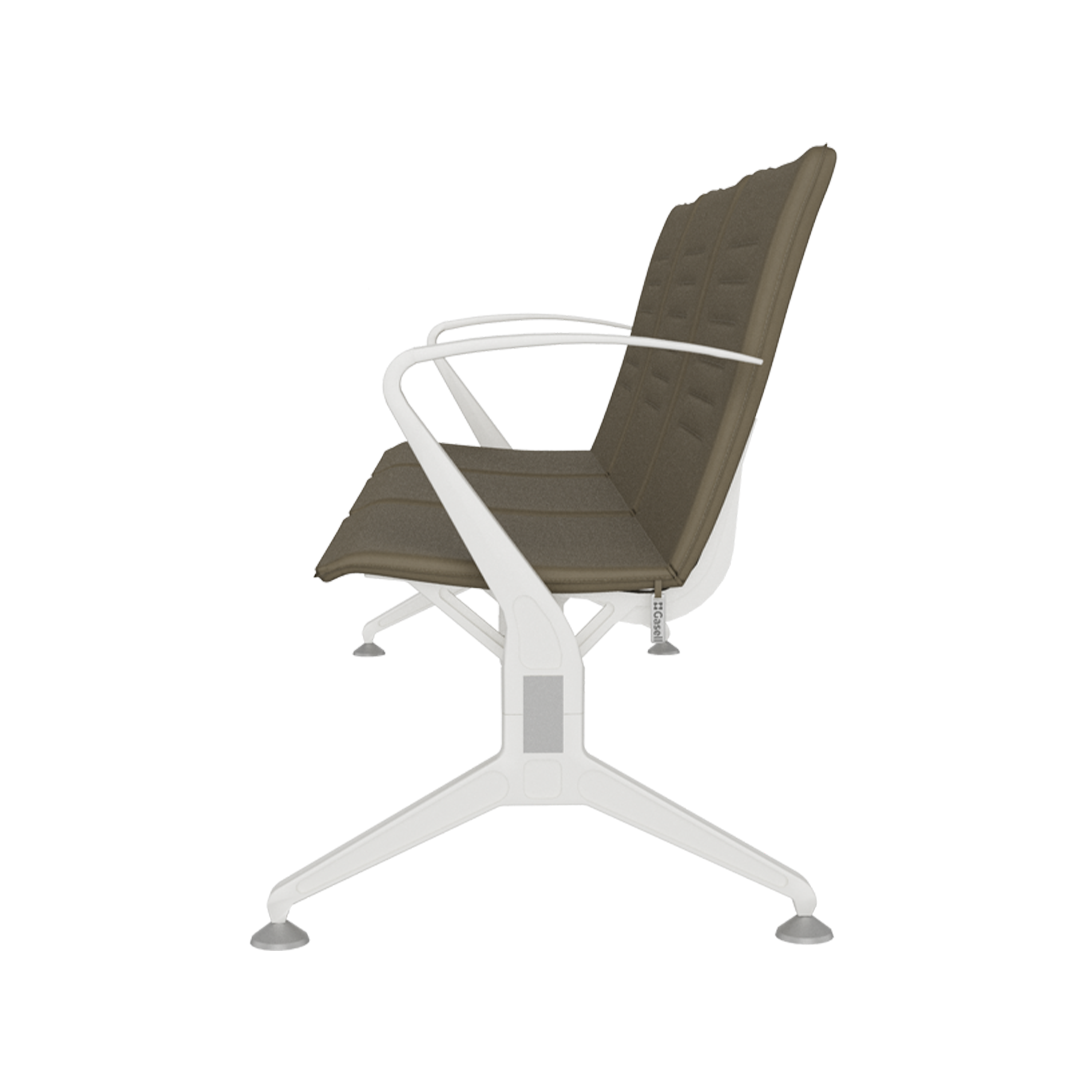 Hub Üçlü Kollu Bekleme Koltuğu