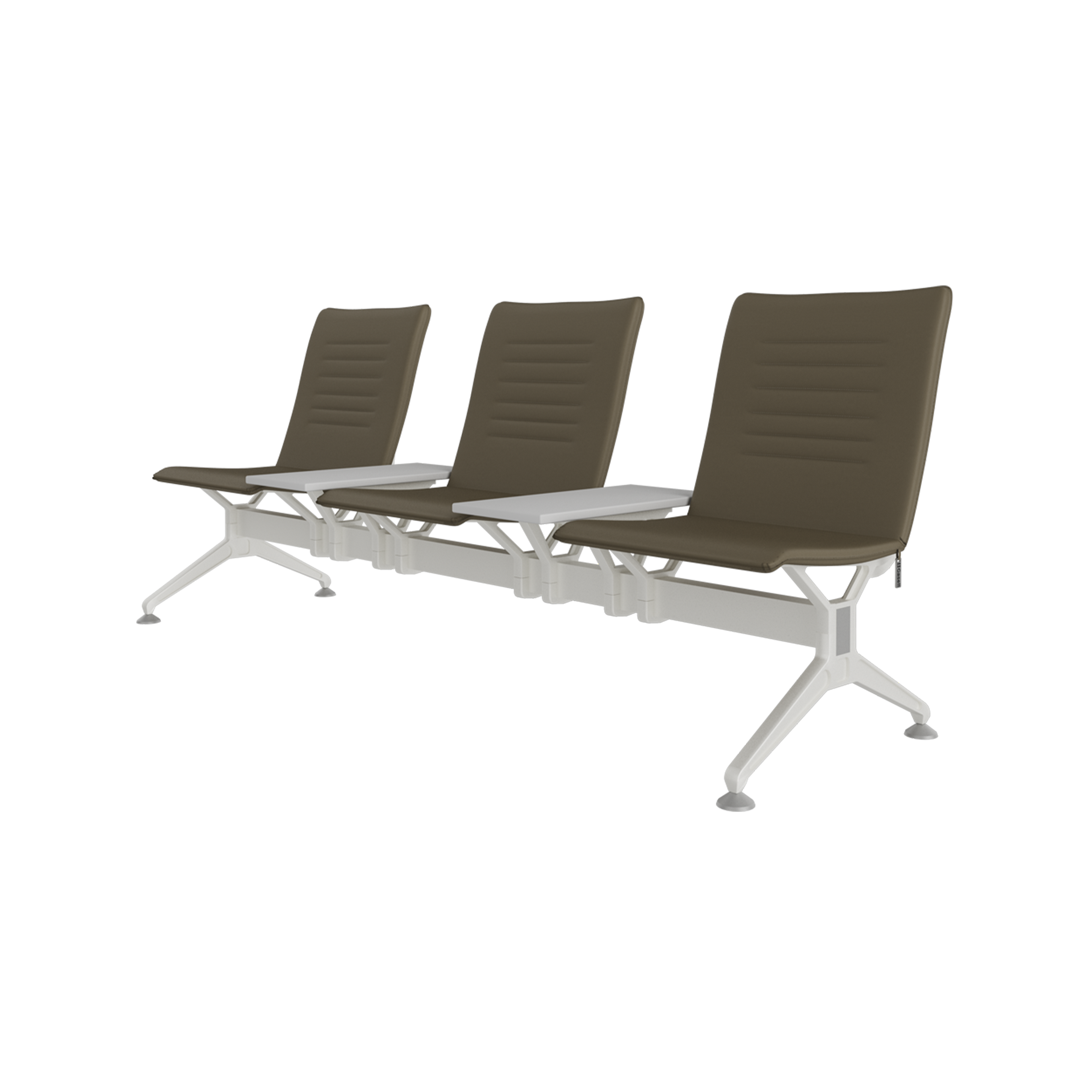 Hub Üçlü Kolsuz Orta Sehpalı Bekleme Koltuğu