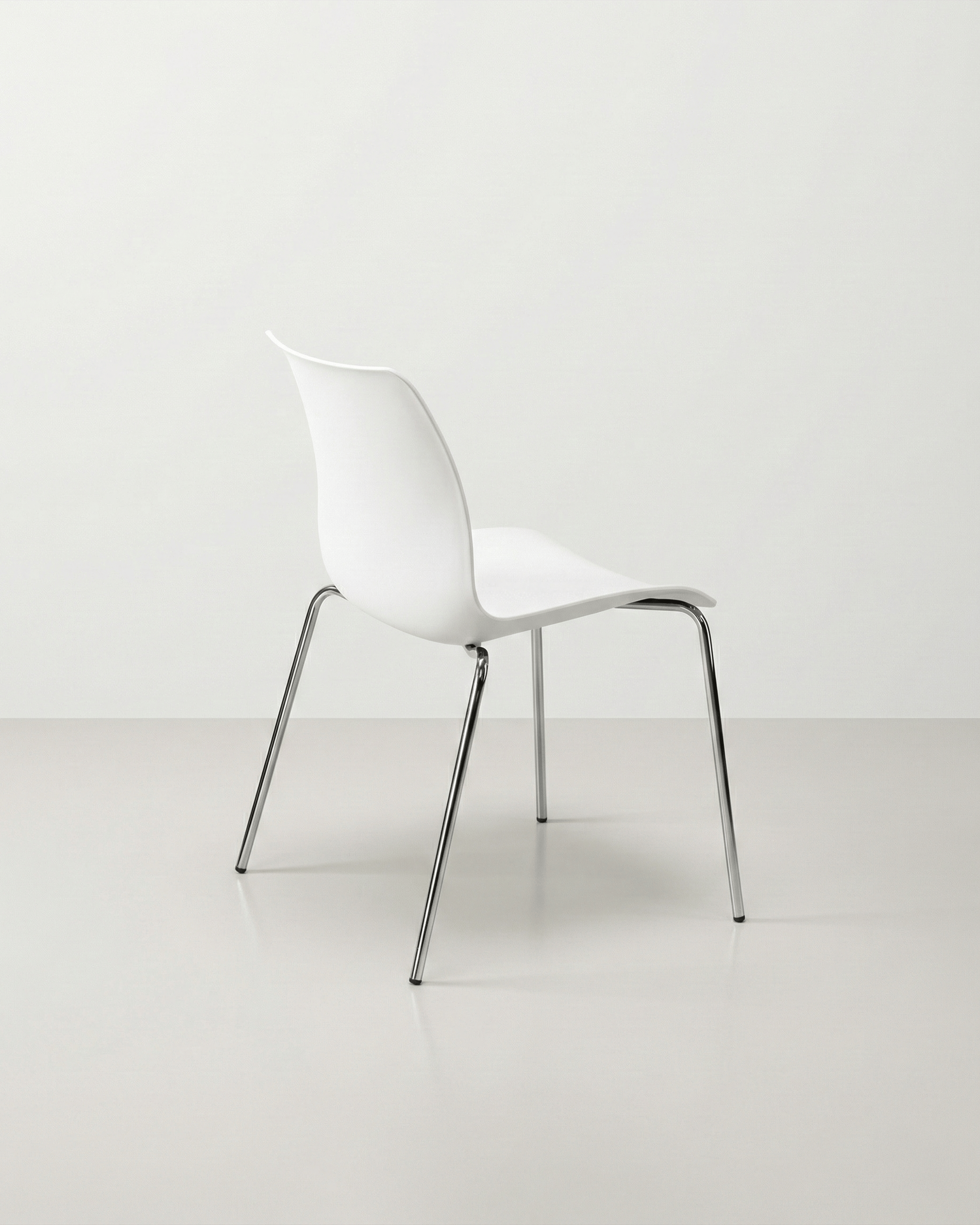 Linea Metal Sandalye | İstiflenebilir Krom & Boyalı Metal Ayaklı Sandalye | Gasell