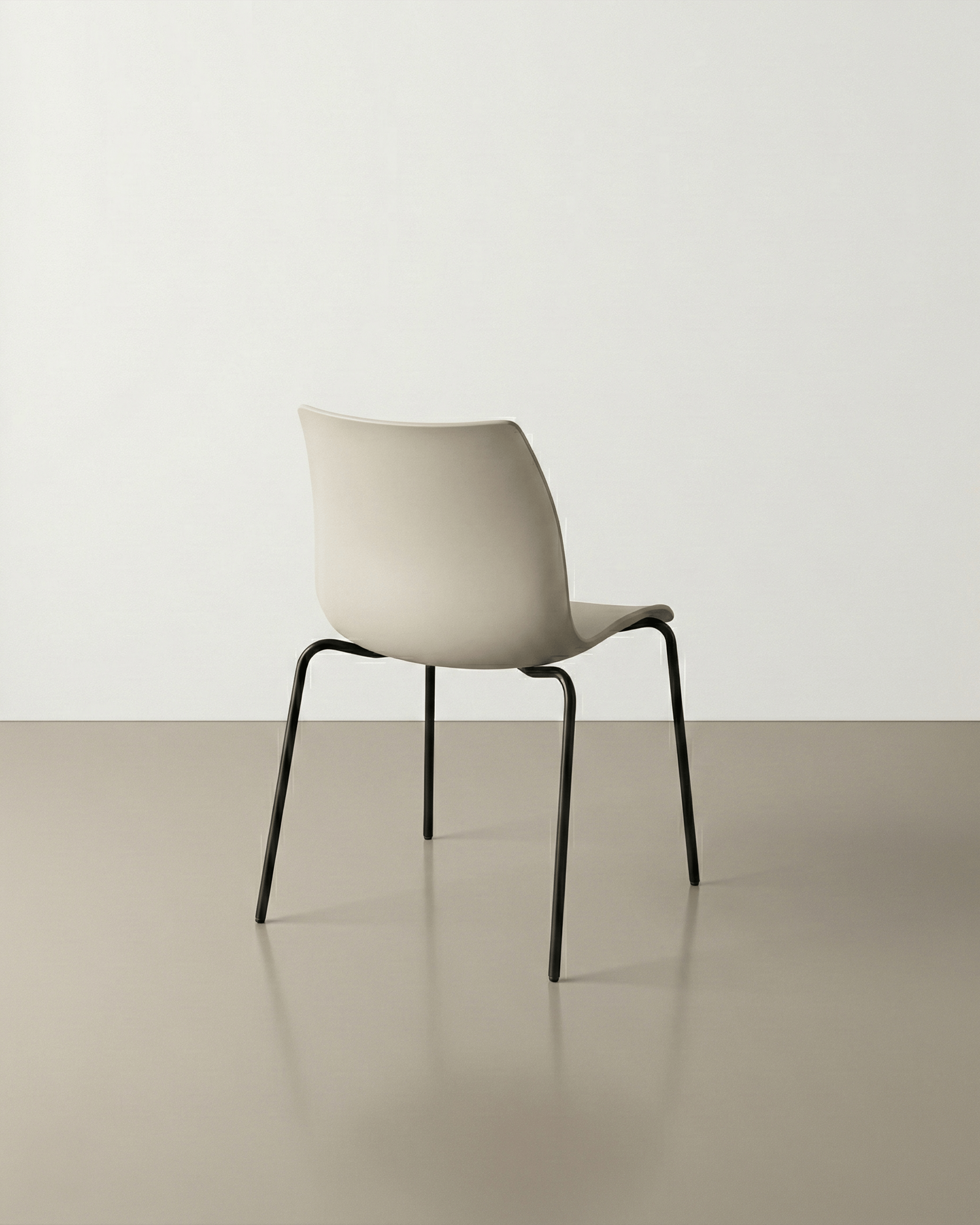 Linea Metal Sandalye | İstiflenebilir Krom & Boyalı Metal Ayaklı Sandalye | Gasell