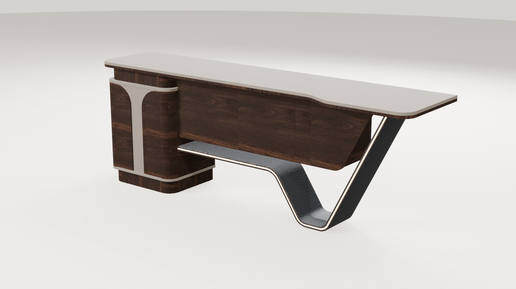Lumer Yönetici Dolabı 240X57 cm | Gasell