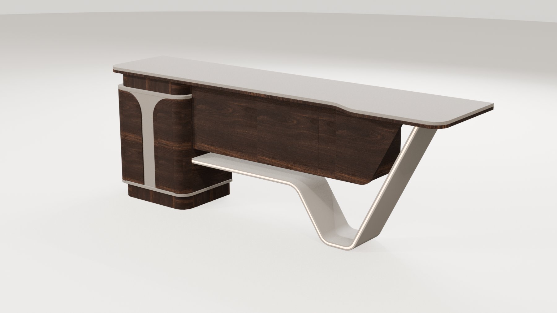 Lumer Yönetici Dolabı 240X57 cm | Gasell