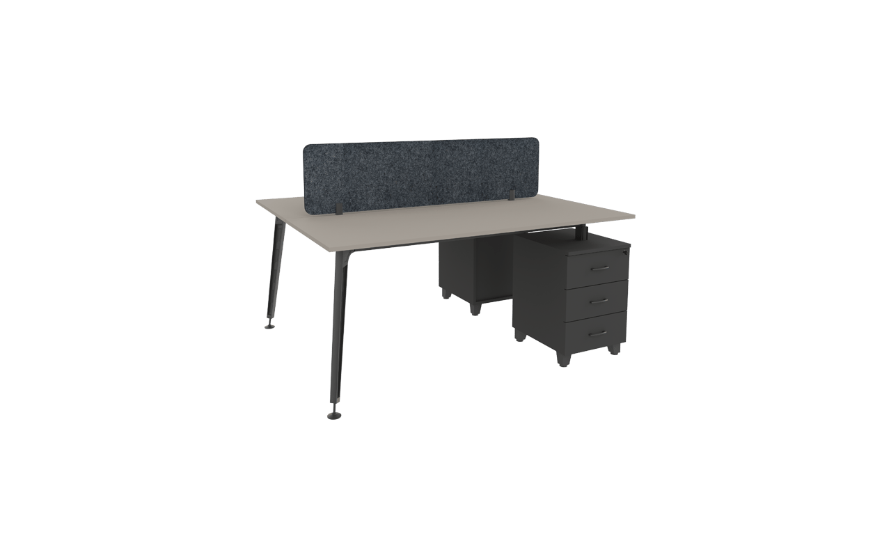 Lux İkili Kesonlu Workstation