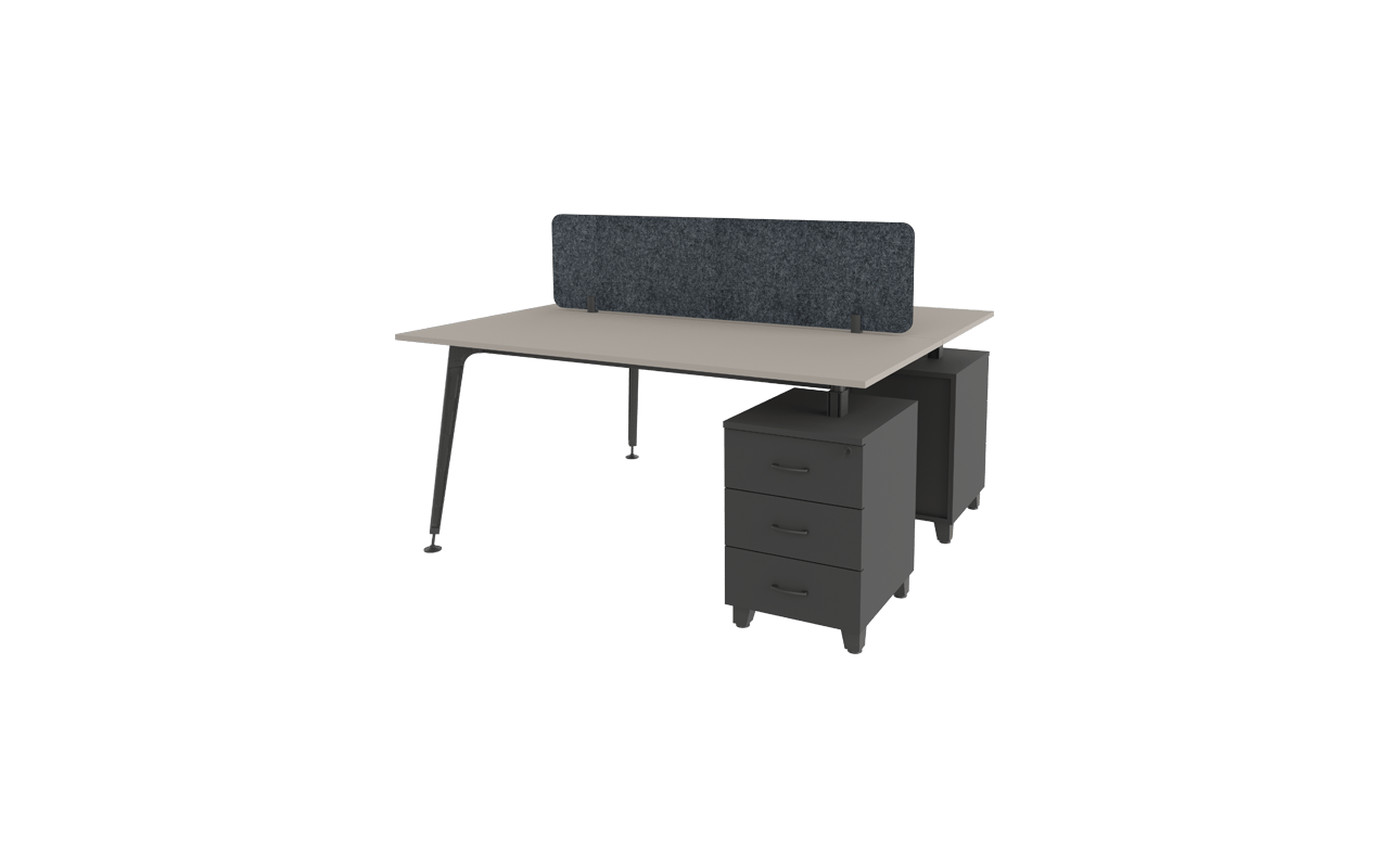 Lux İkili Kesonlu Workstation