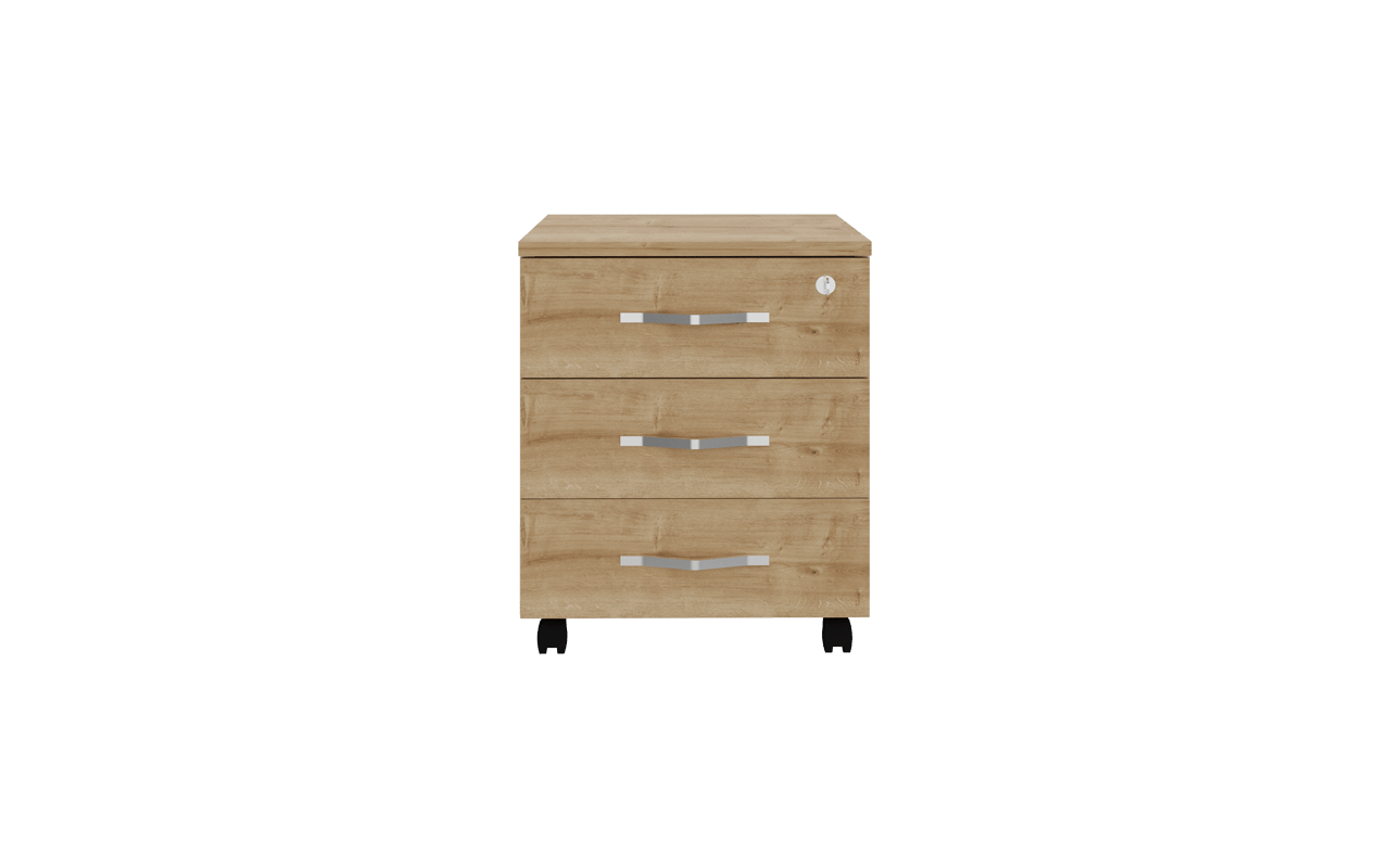 Nivo Üç Çekmeceli Hareketli Keson