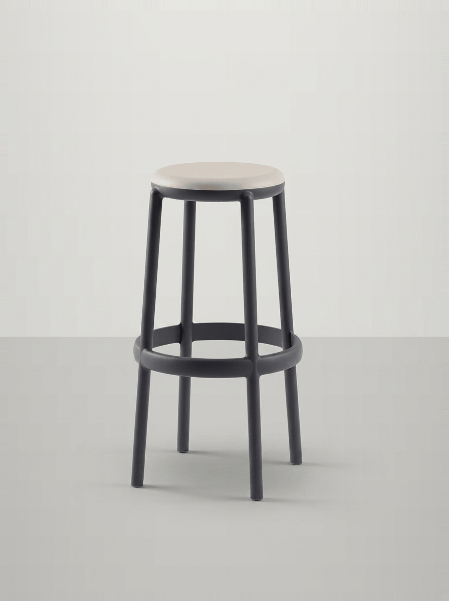 Nord Bar Sandalyesi 75 cm | İstiflenebilir Bar Taburesi | Gasell