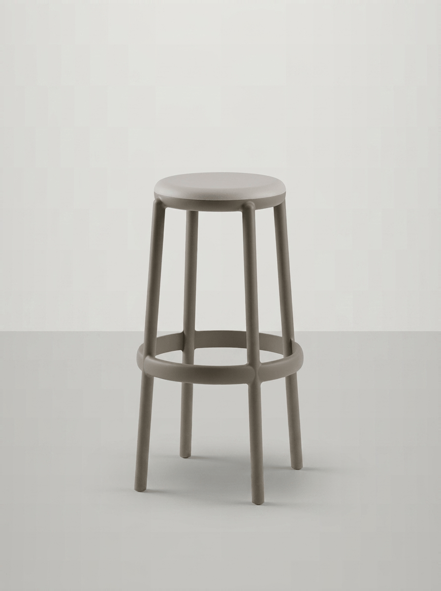 Nord Bar Sandalyesi 75 cm | İstiflenebilir Bar Taburesi | Gasell