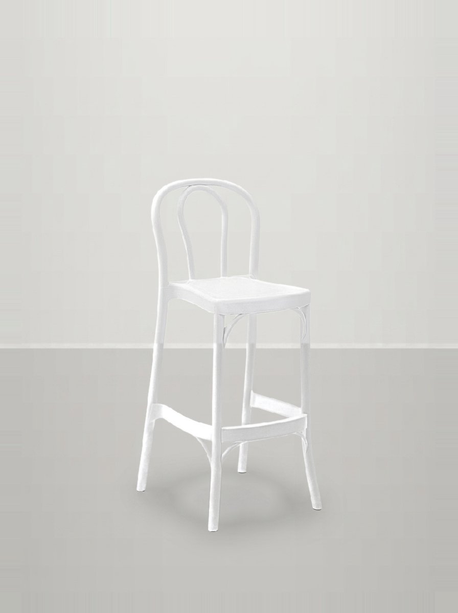 Sora Bar Sandalyesi 75 cm | İstiflenebilir Bentwood Bar Sandalyesi | Gasell