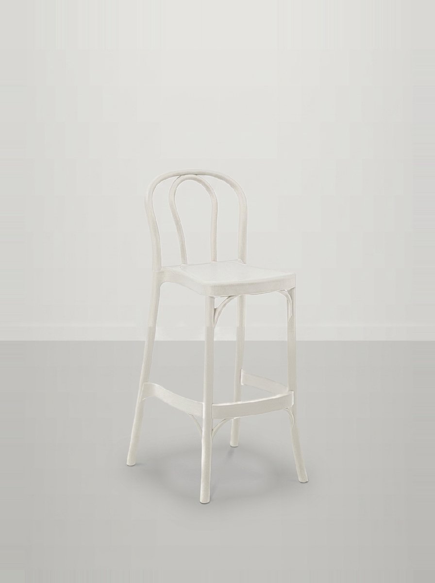 Sora Bar Sandalyesi 75 cm | İstiflenebilir Bentwood Bar Sandalyesi | Gasell