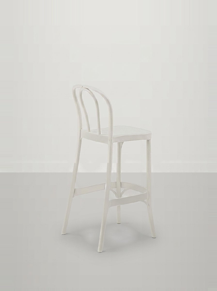 Sora Bar Sandalyesi 75 cm | İstiflenebilir Bentwood Bar Sandalyesi | Gasell