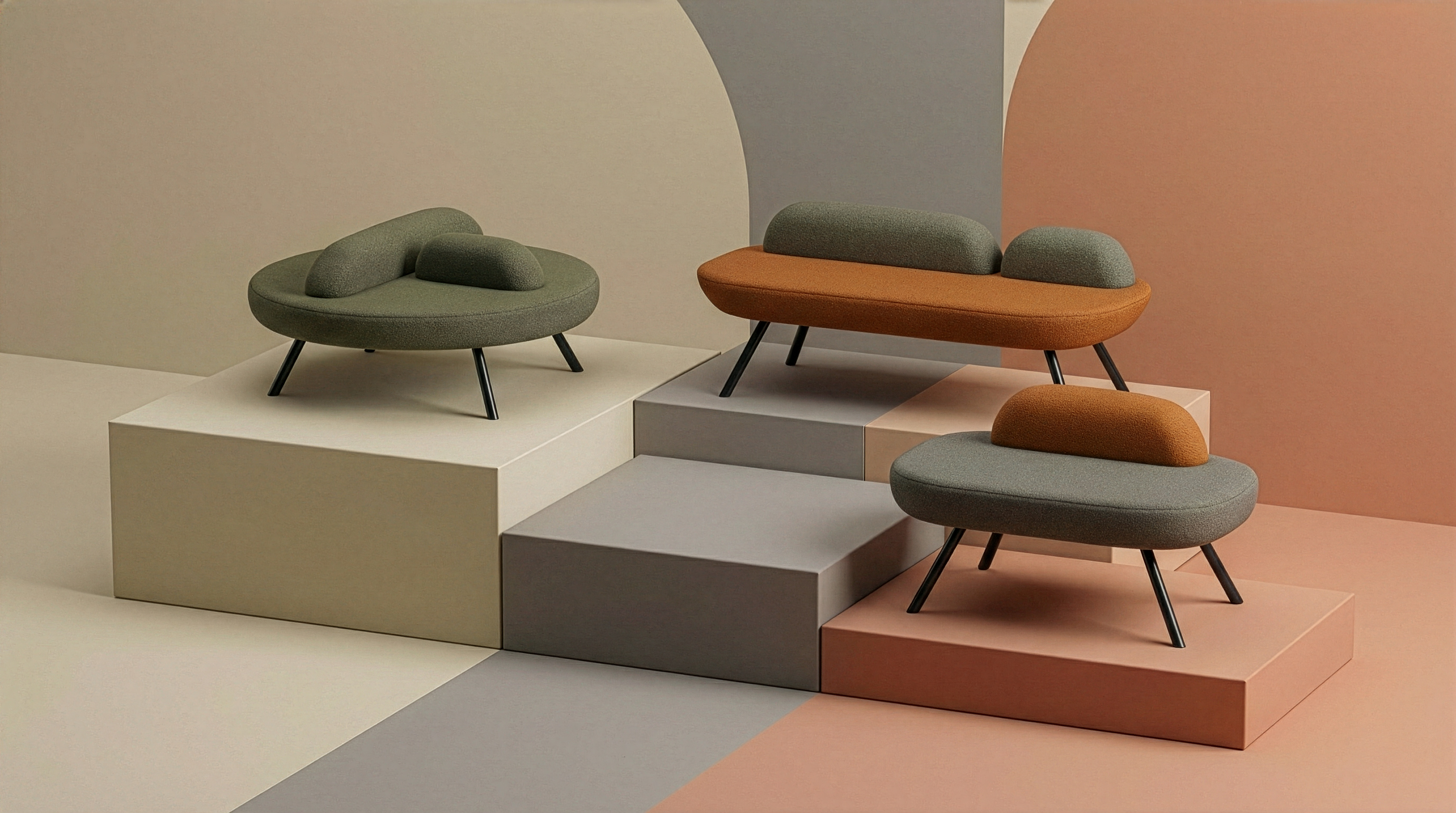 SPLASH Tekli Bekleme Ünitesi | Modern Lobi Koltuğu | Gasell