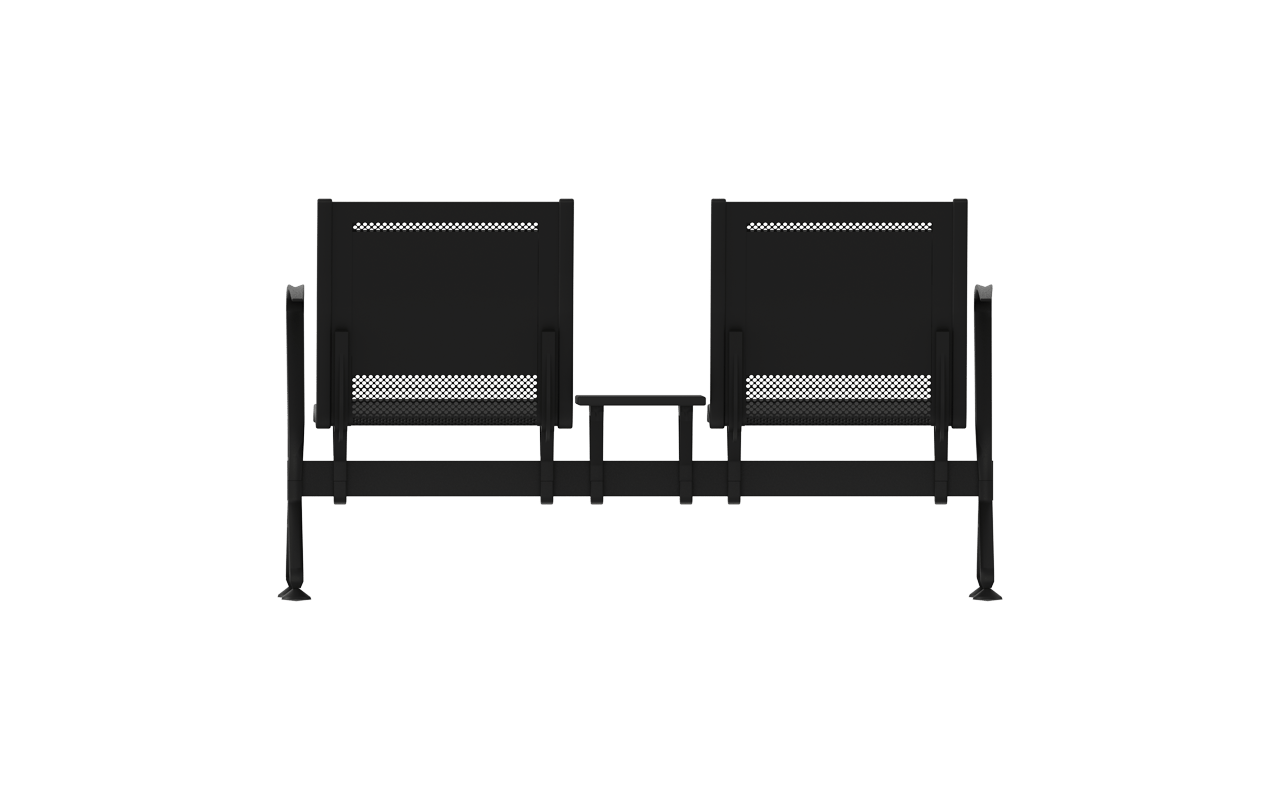 STEEL SOFT İkili Orta Sehpalı Kollu Terminal | Gasell