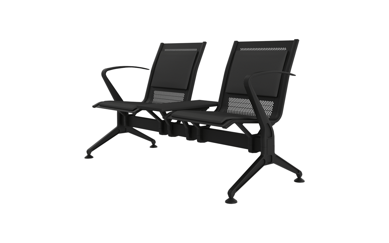 STEEL SOFT İkili Orta Sehpalı Kollu Terminal | Gasell