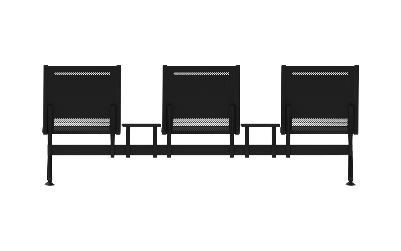 STEEL SOFT Üçlü Kenar Çift Sehpalı Kollu | Gasell
