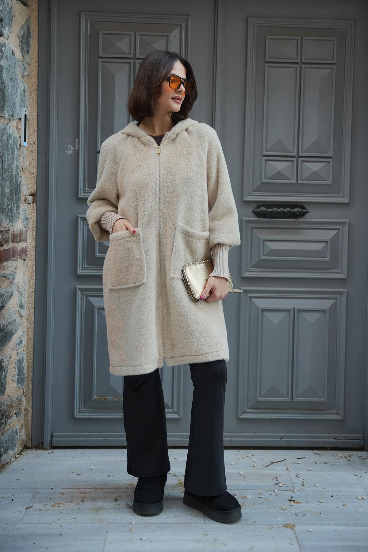 Angora Cepli Kaban - Taş