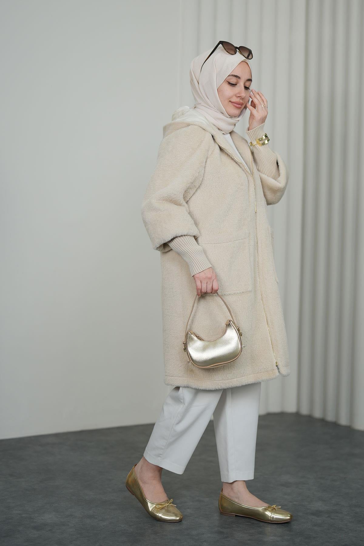 Angora Cepli Kaban - Taş