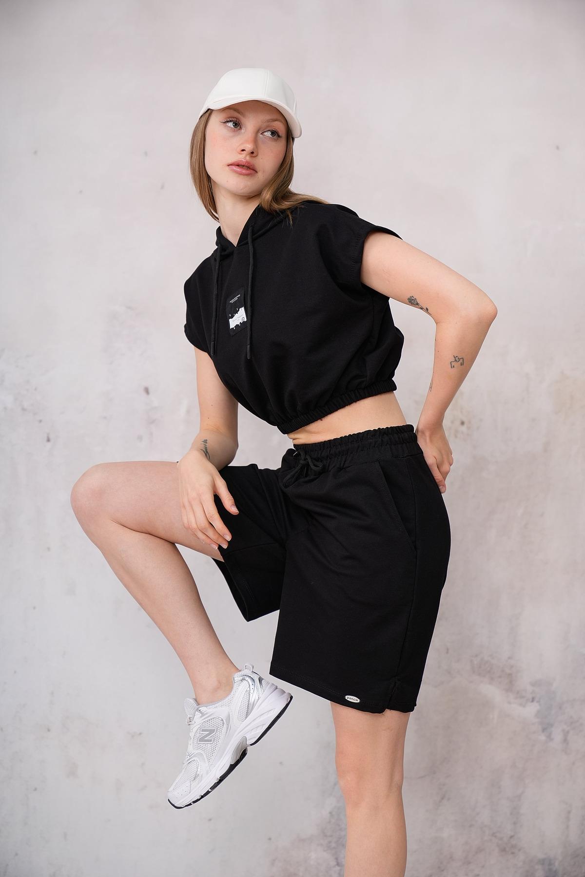 KADIN SPOR ŞORTLU TAKIM 25069