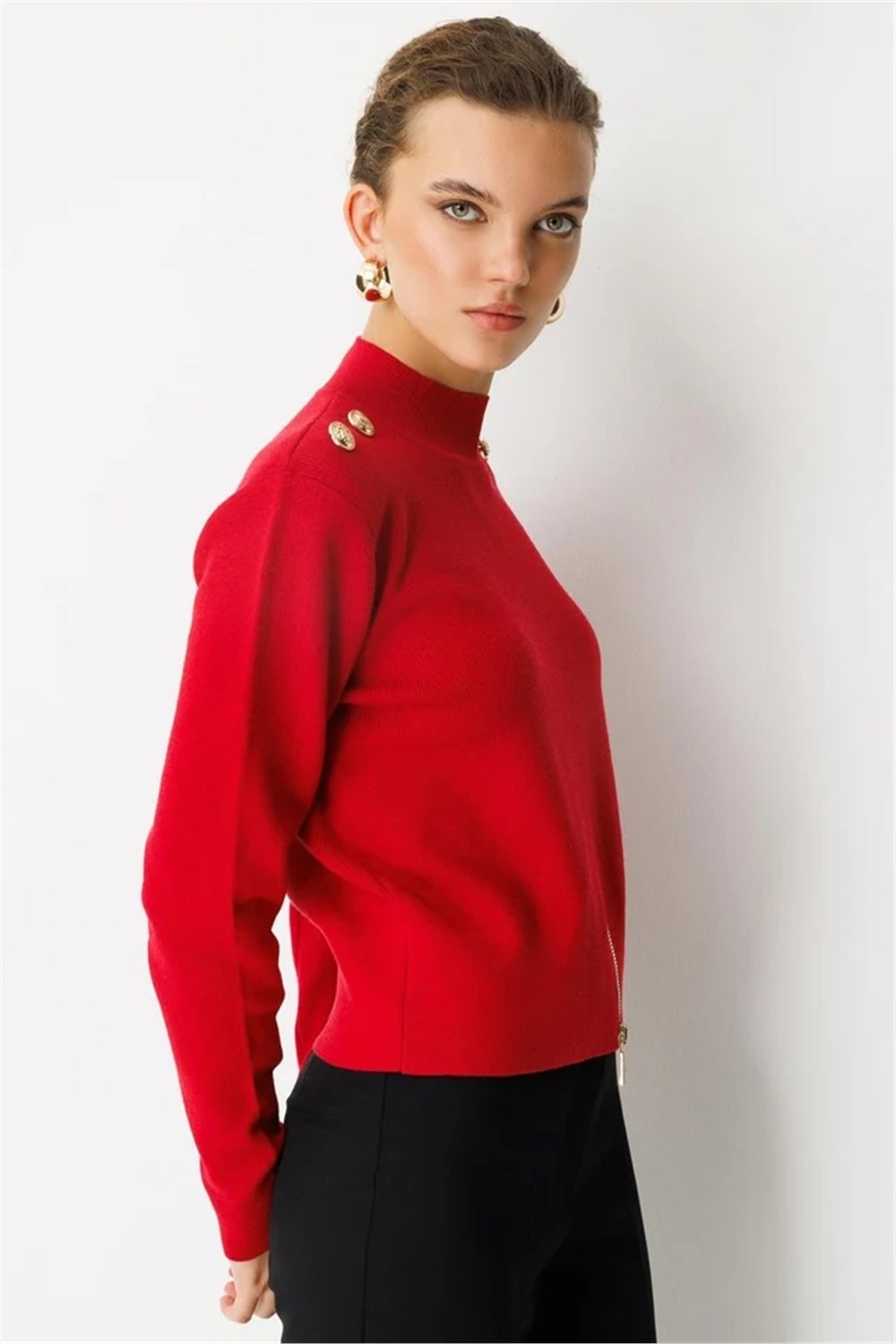 Ghisa 3620T4863 Kadın Düz Tunik