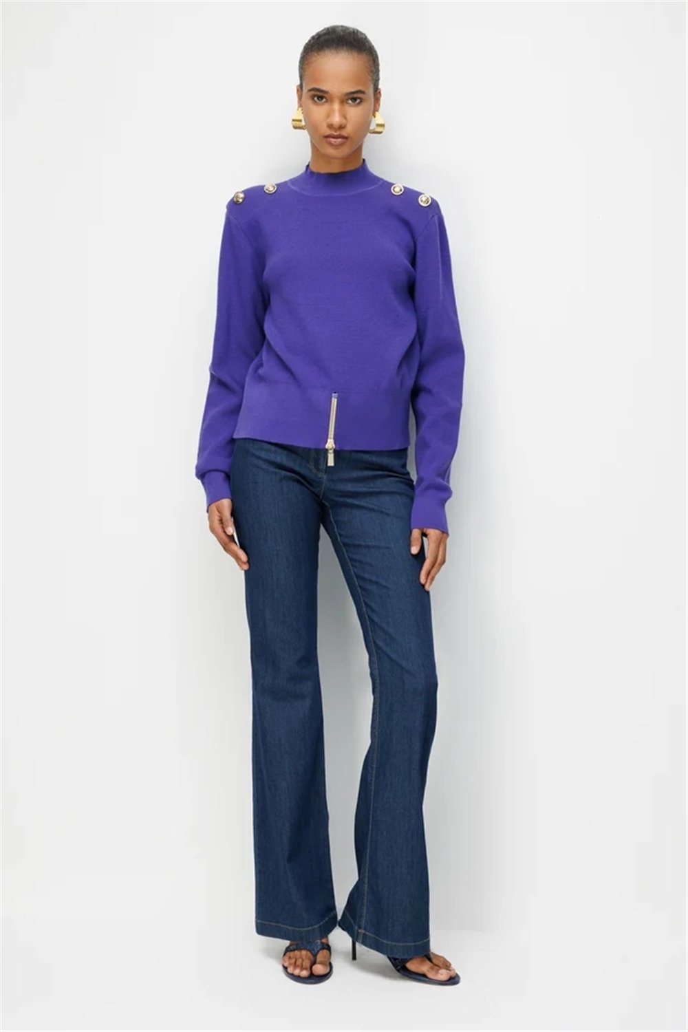 Ghisa 3620T4863 Kadın Düz Tunik