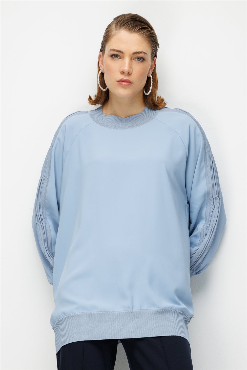 Ghisa 3630T4321 Kadın Mavi Tunik