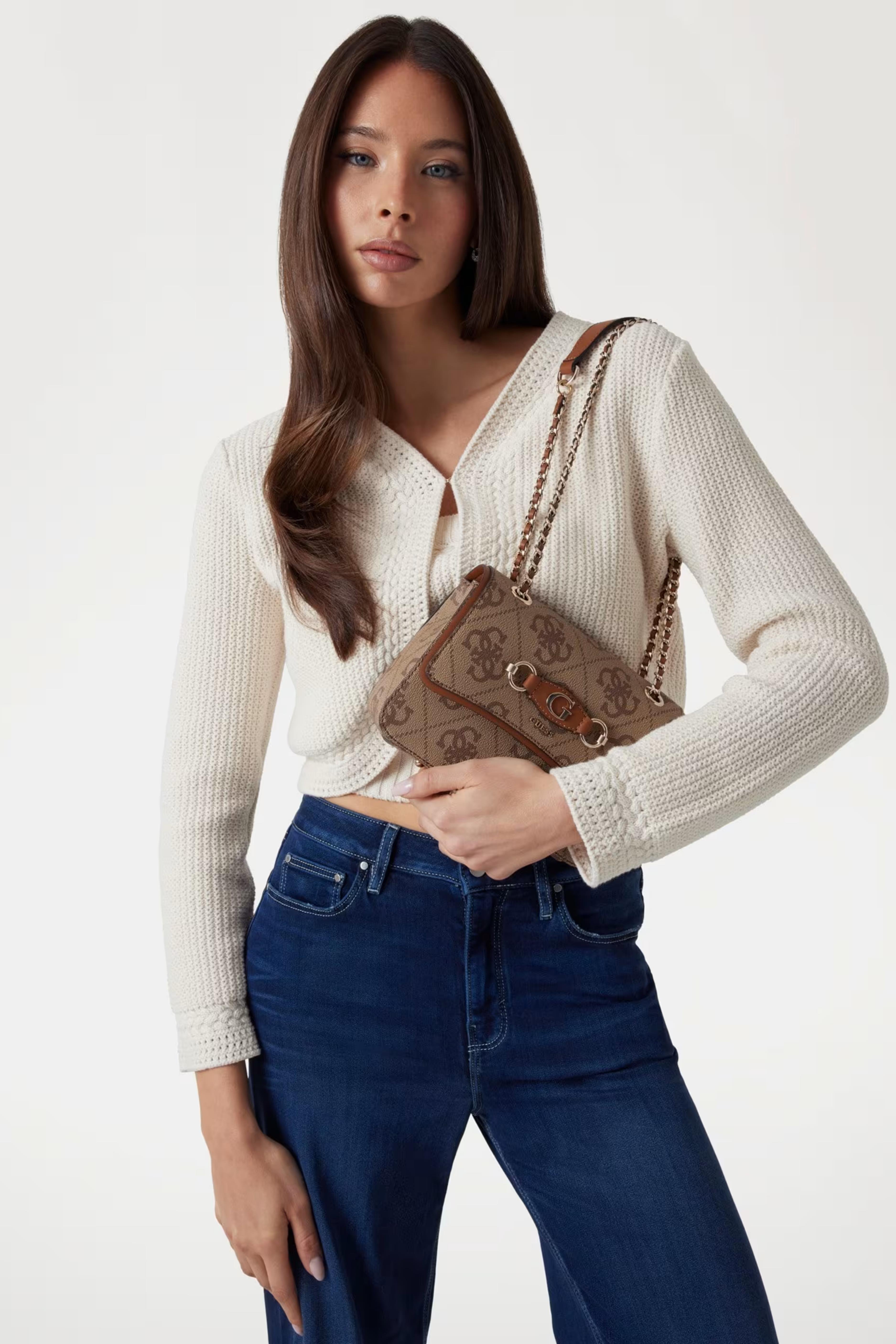 Guess 5419 Kadın Izzy 4G Logolu Mini Çapraz Çanta