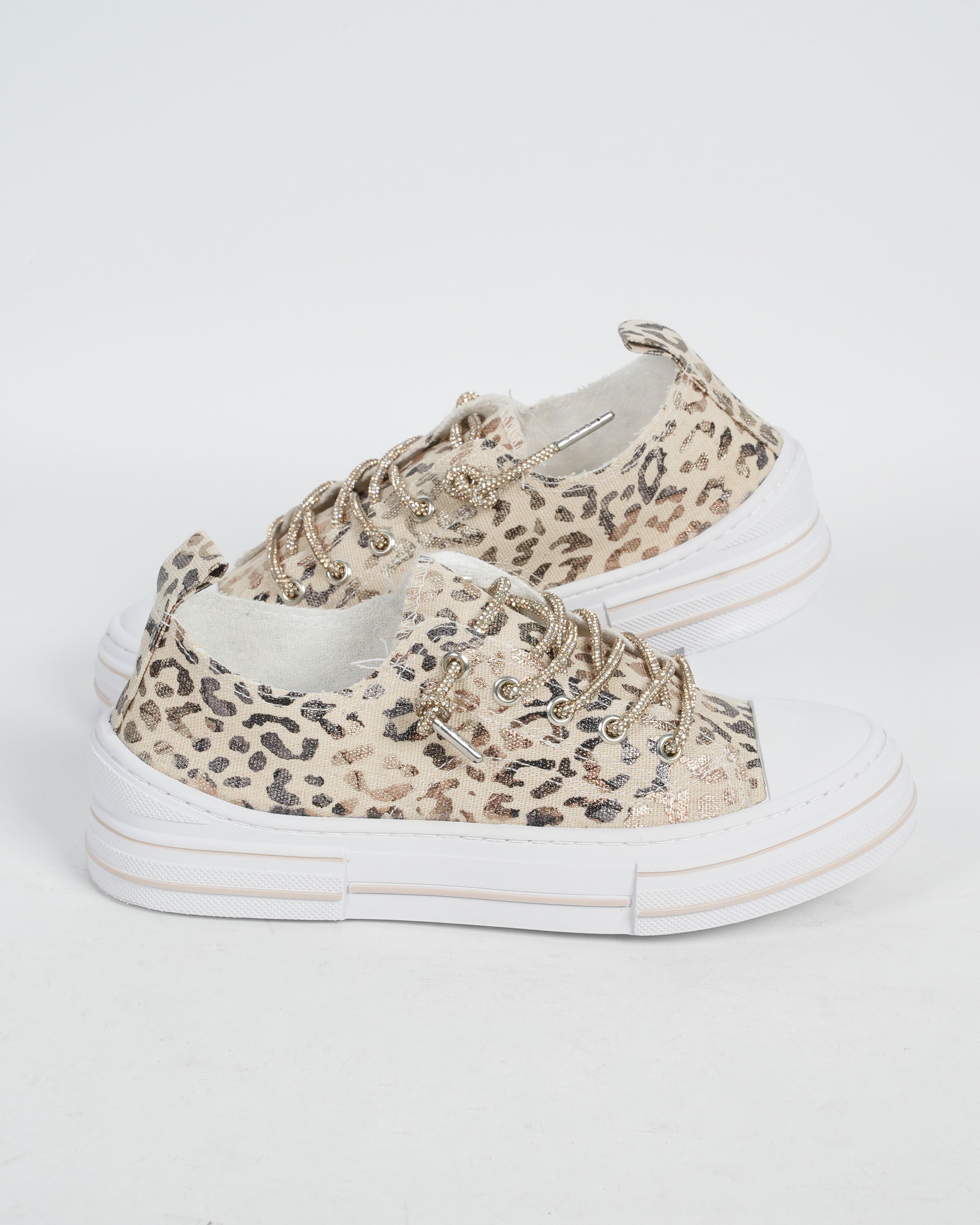 Guja 26Y281-3 Kadın Leopar Desenli Sneaker Ayakkabı