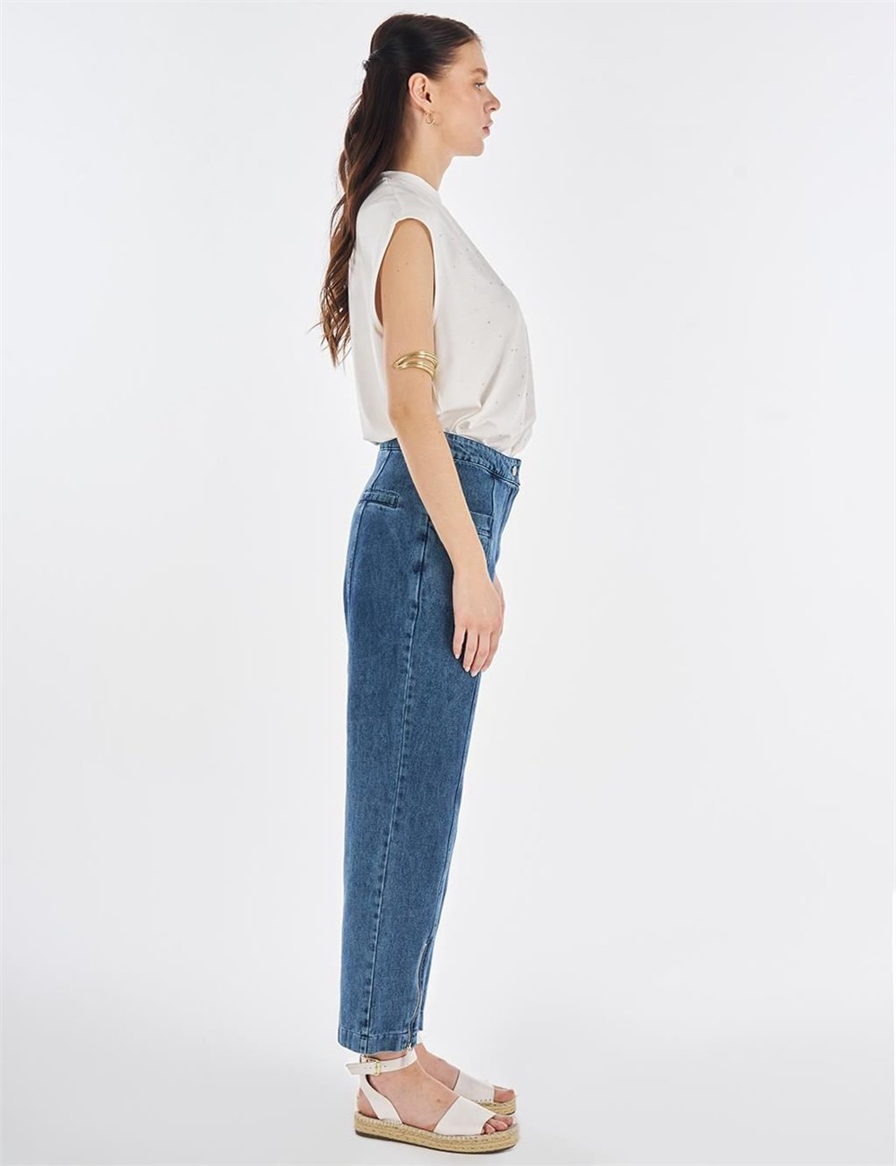 Kayra KA-B26-19046 Kadın Denim Pantolon
