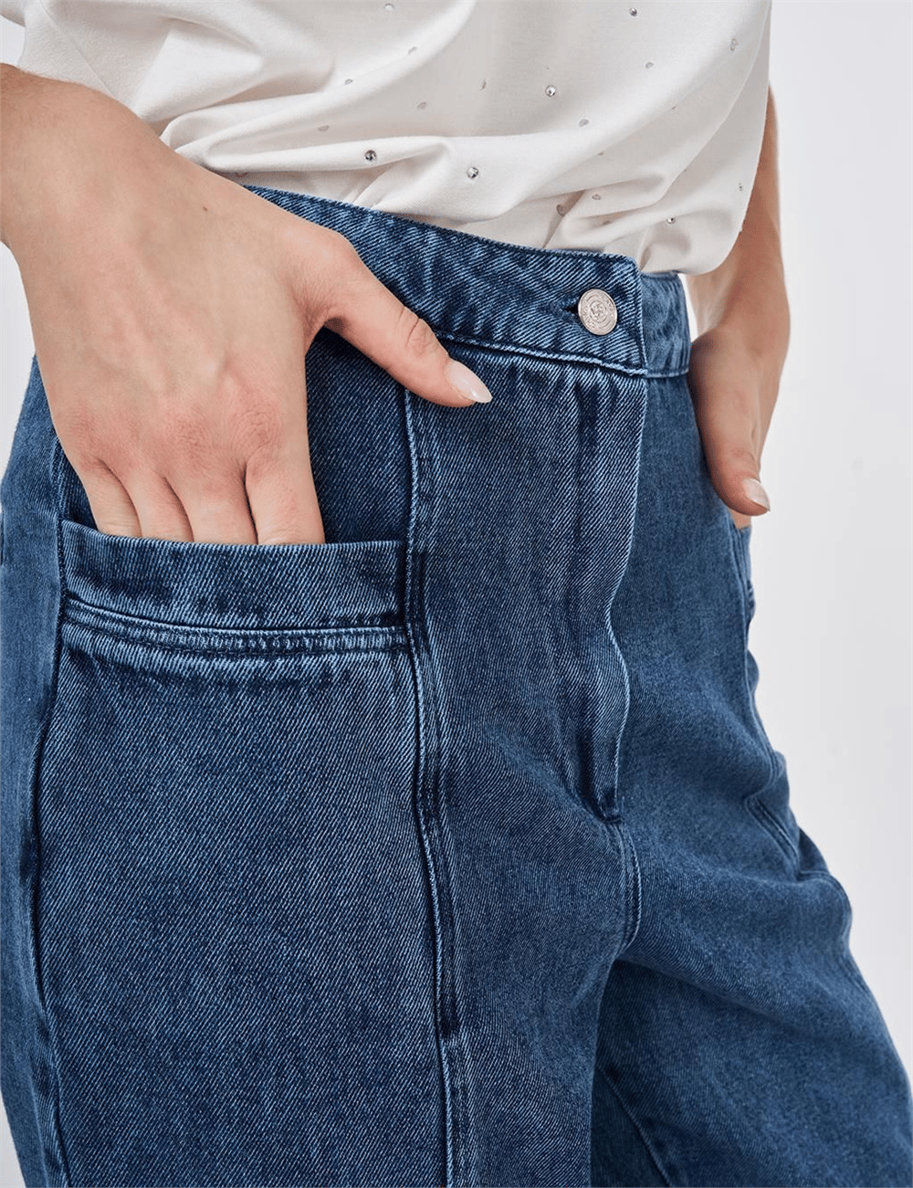 Kayra KA-B26-19046 Kadın Denim Pantolon