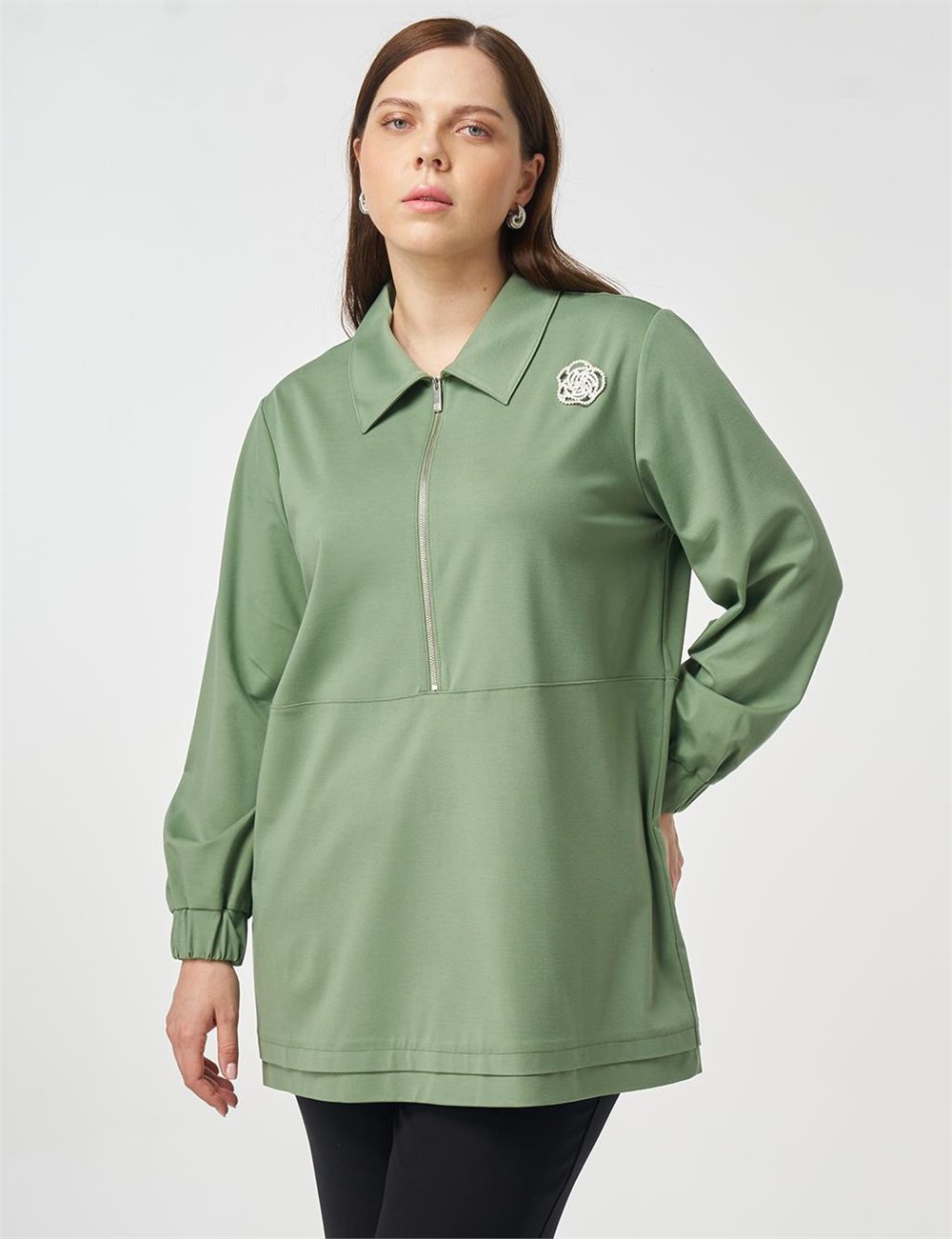 Kayra KA-B26-21081 Kadın Bronşlu Tunik