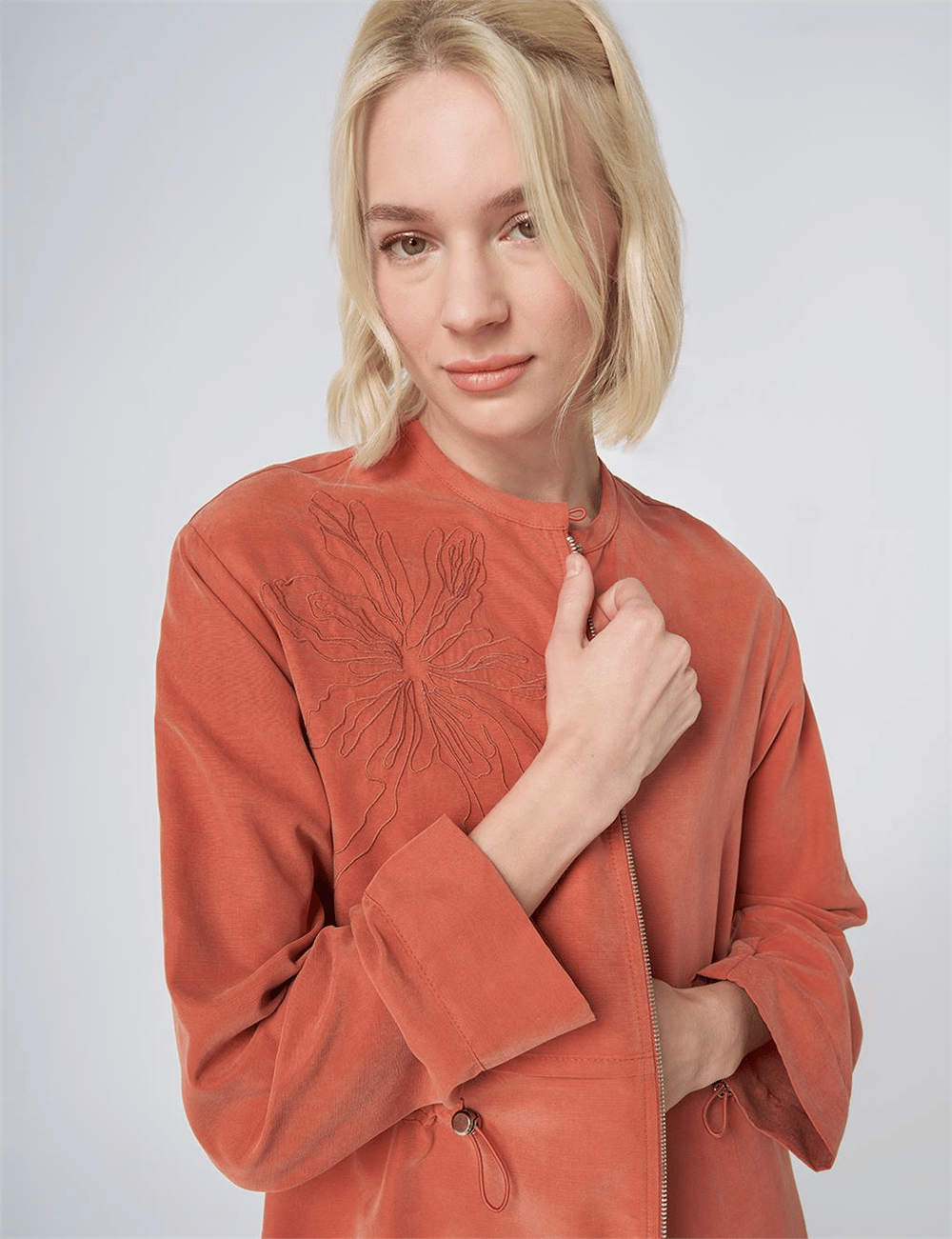 Kayra KY-B26-81034 Kadın İşlemeli Tunik
