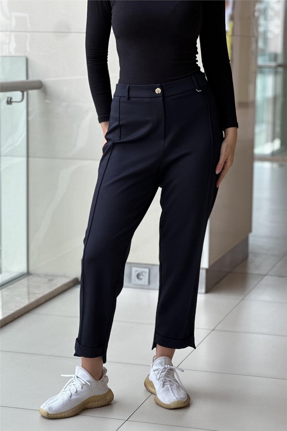 Sentez SZ-5601 Kadın Newyork Duble Paça Pantolon