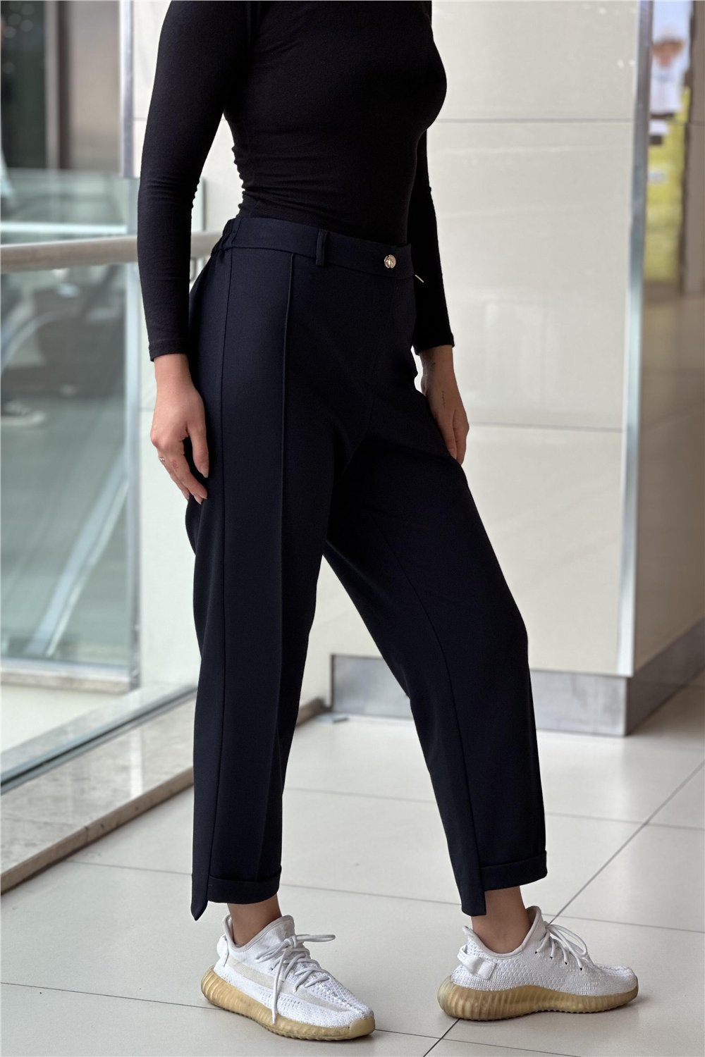 Sentez SZ-5601 Kadın Newyork Duble Paça Pantolon